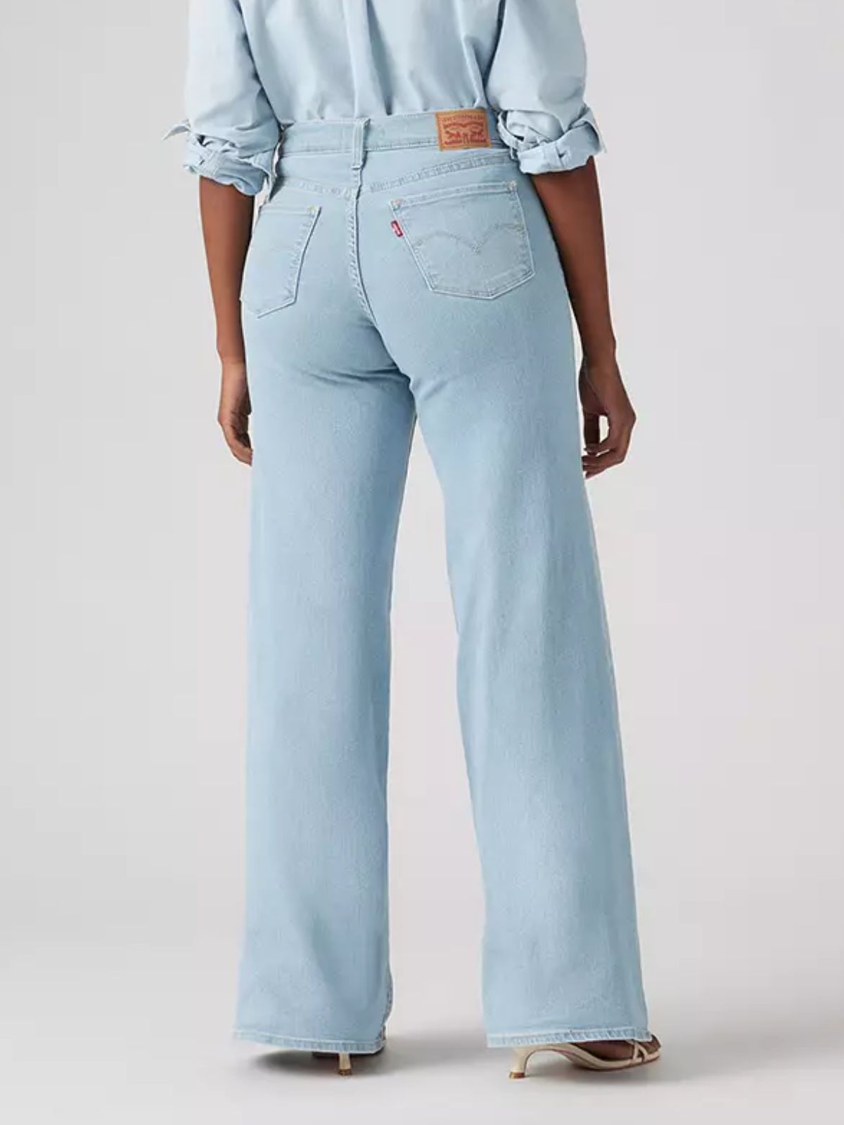 Levi’s 318 Shaping Wide Leg Jeans Tall Glass of Water