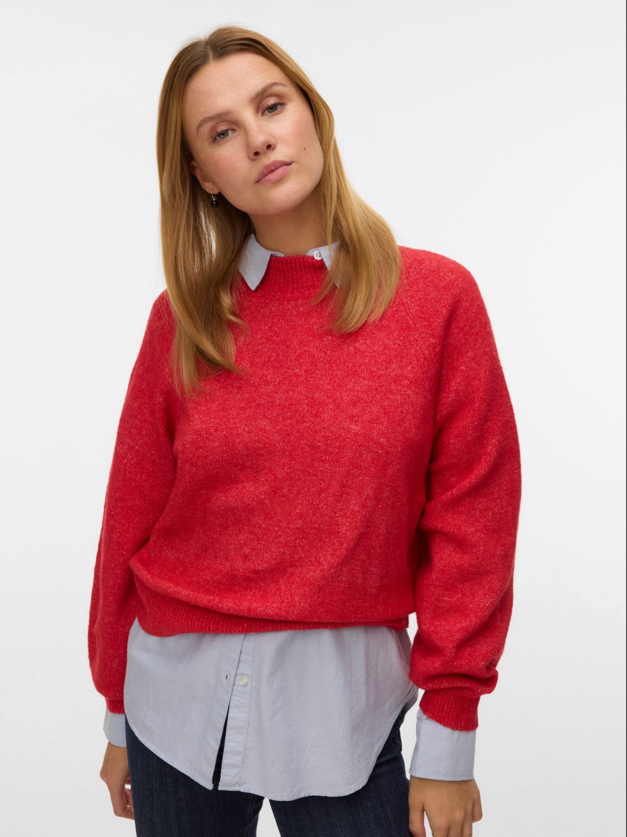 Leaf Highneck Pullover