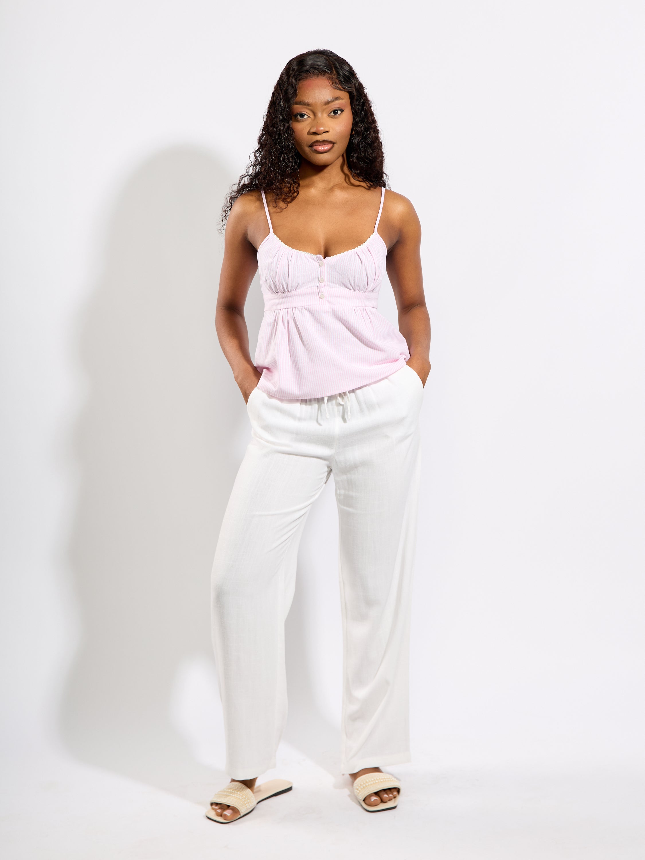 Ray Stripe Camisole Top