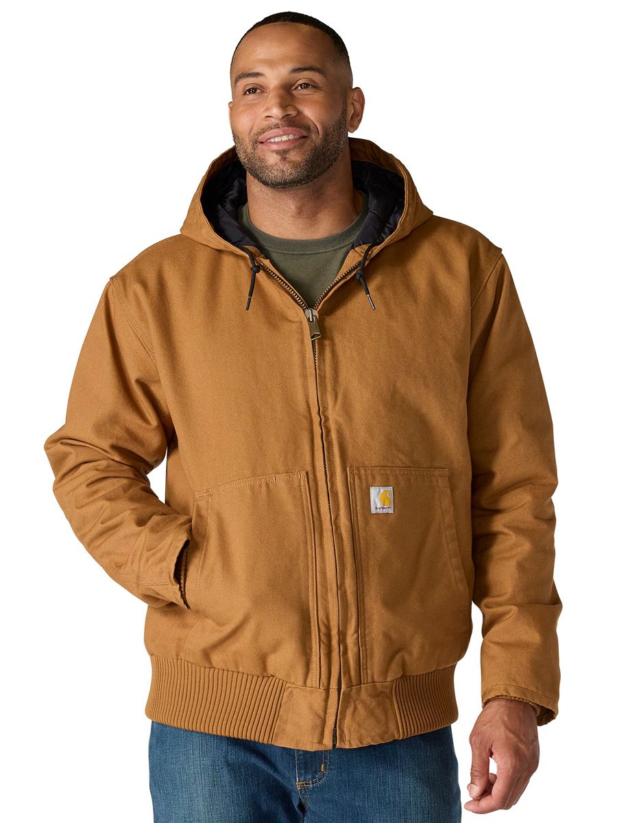 か*い様 Carhartt WASHED DUCK INSULATED Carhartt Men's Loose Fit Washed Duck Insulated Active Jacket | Mark's