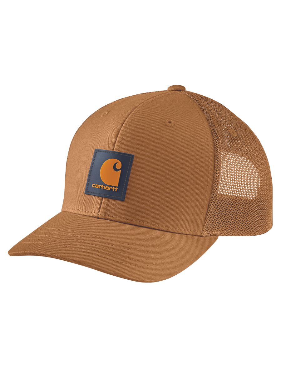 Carhartt Rugged Flex Mesh-Back Logo Patch Cap
