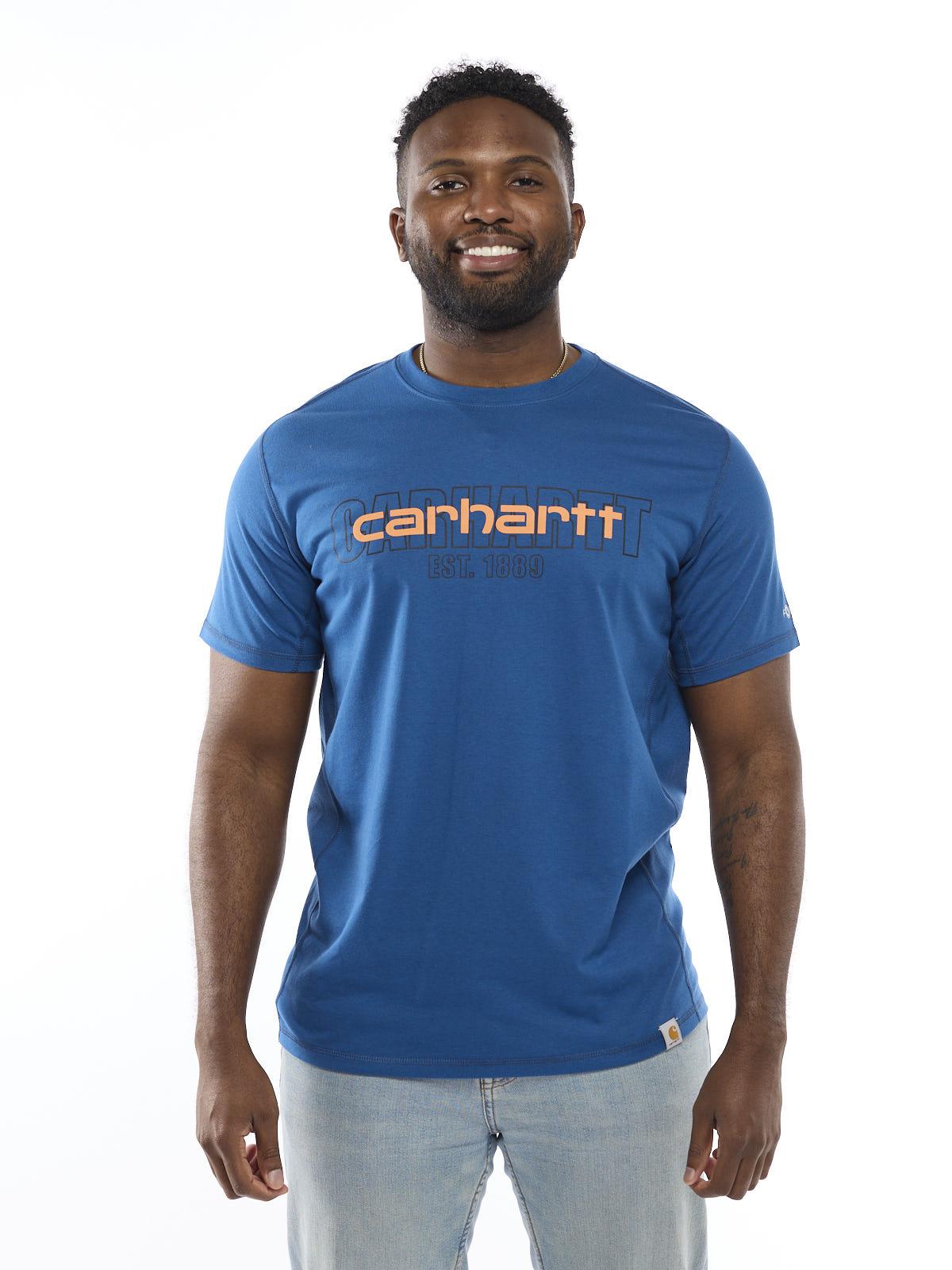 Carhartt Force Midweight Logo T-Shirt