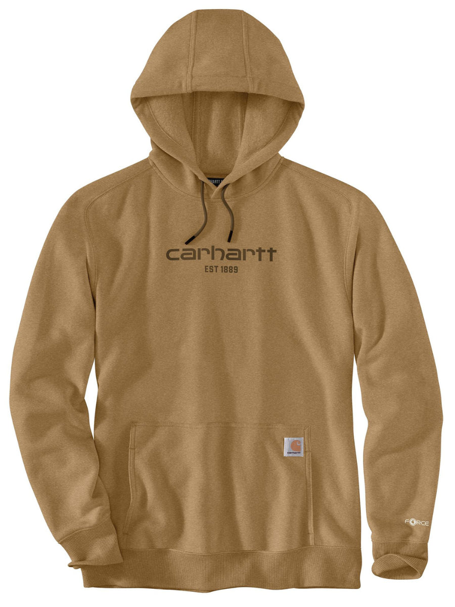 Carhartt Force Relaxed Fit Logo Graphic Hoodie