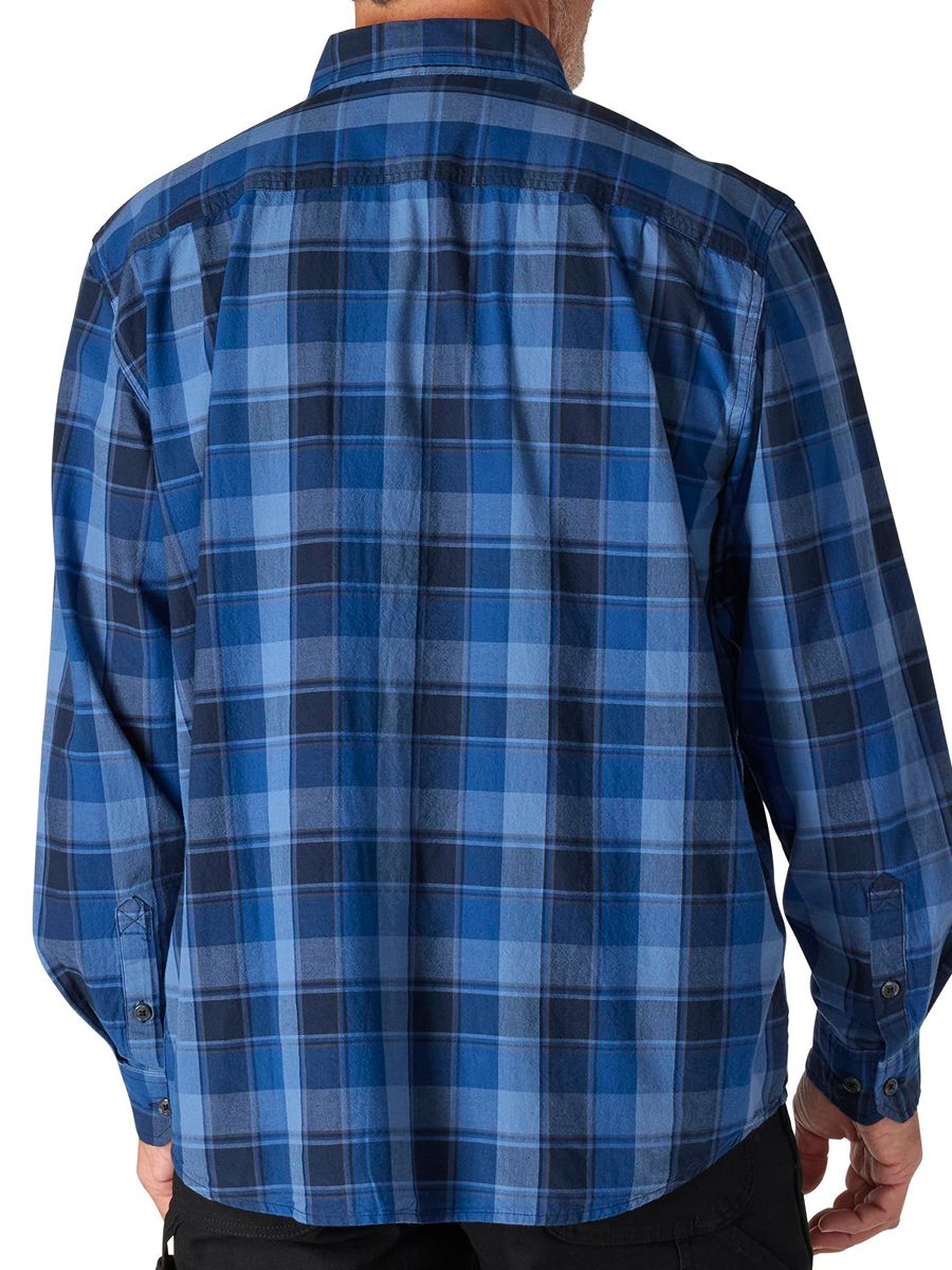 Carhartt Midweight Chambray Plaid Shirt