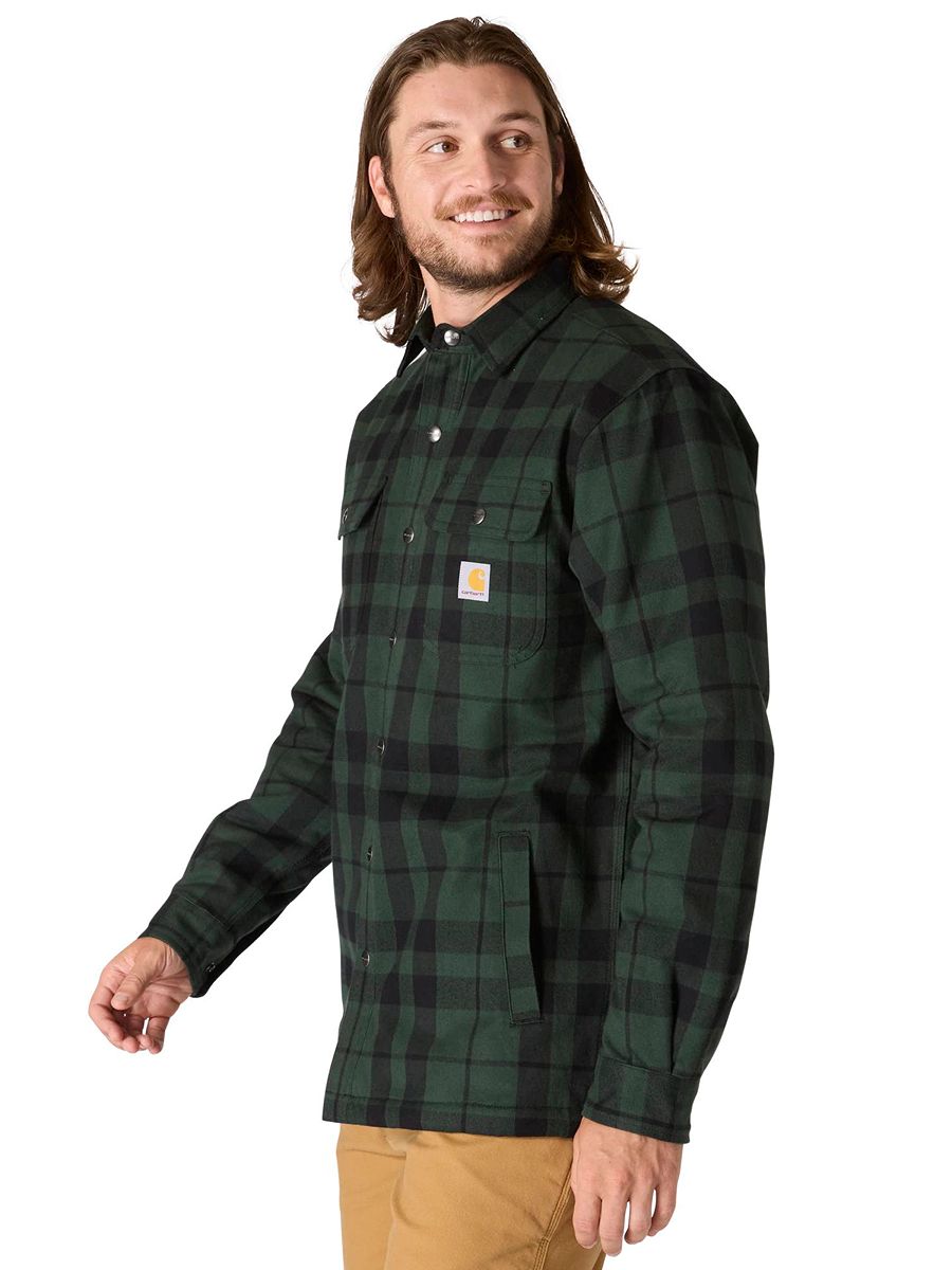 Carhartt Relaxed Fit Lined Sherpa Flannel