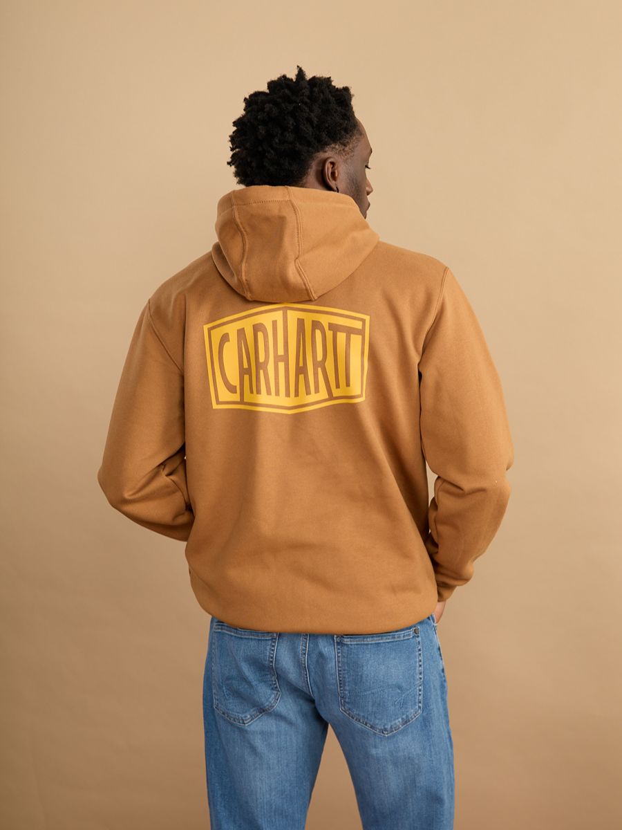 Carhartt Loose Fit Midweight Logo Graphic Hoodie