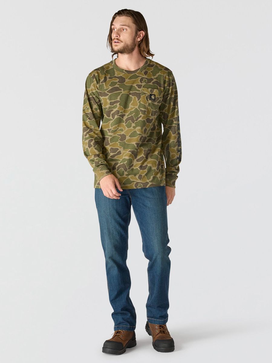 Carhartt Lightweight Camo Logo Tee