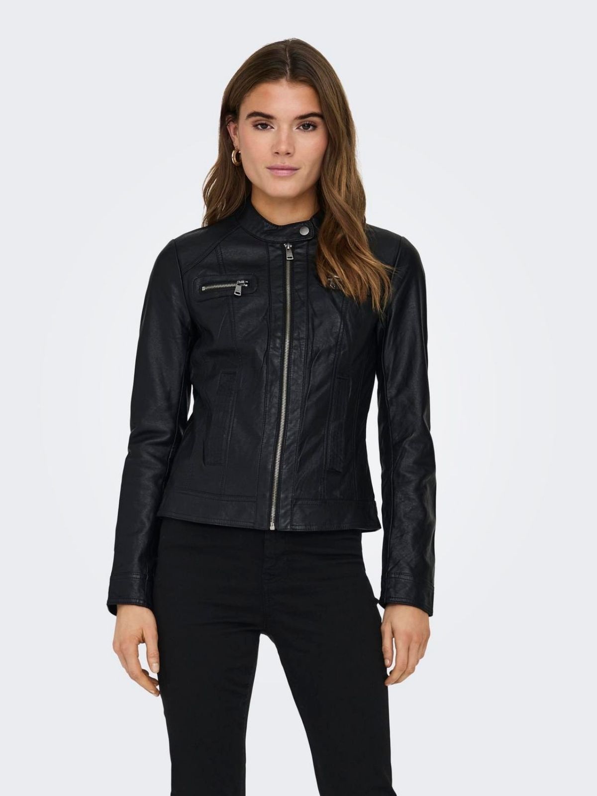 Only Bandit Faux Leather Jacket
