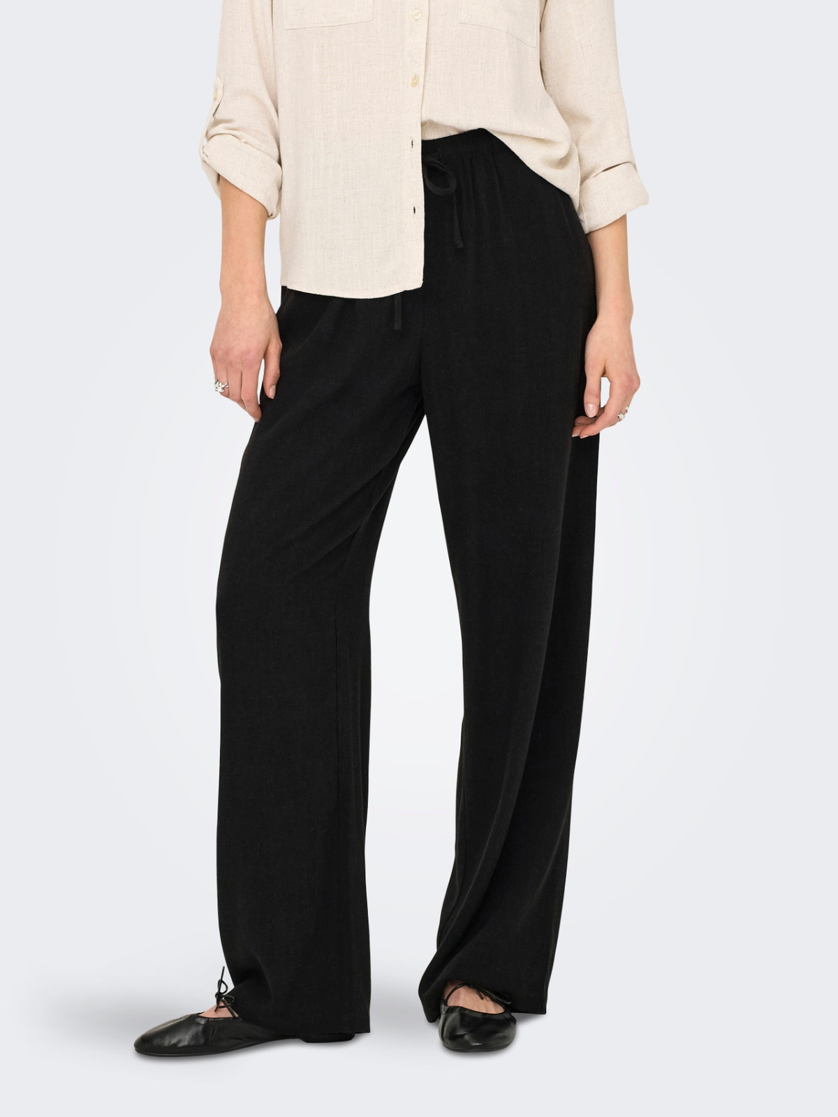 Siesta Pull-Up Linen Pant