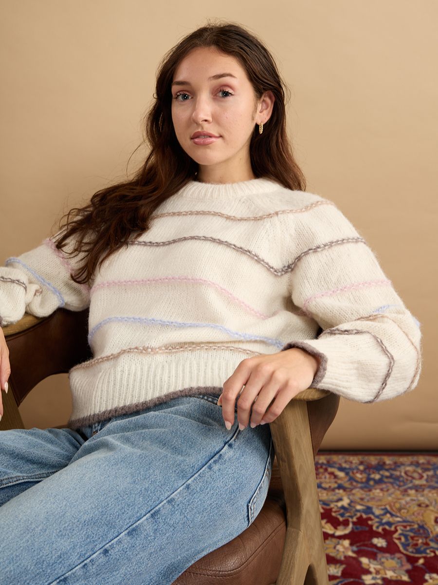 Nella Long Sleeve O-Neck Sweater
