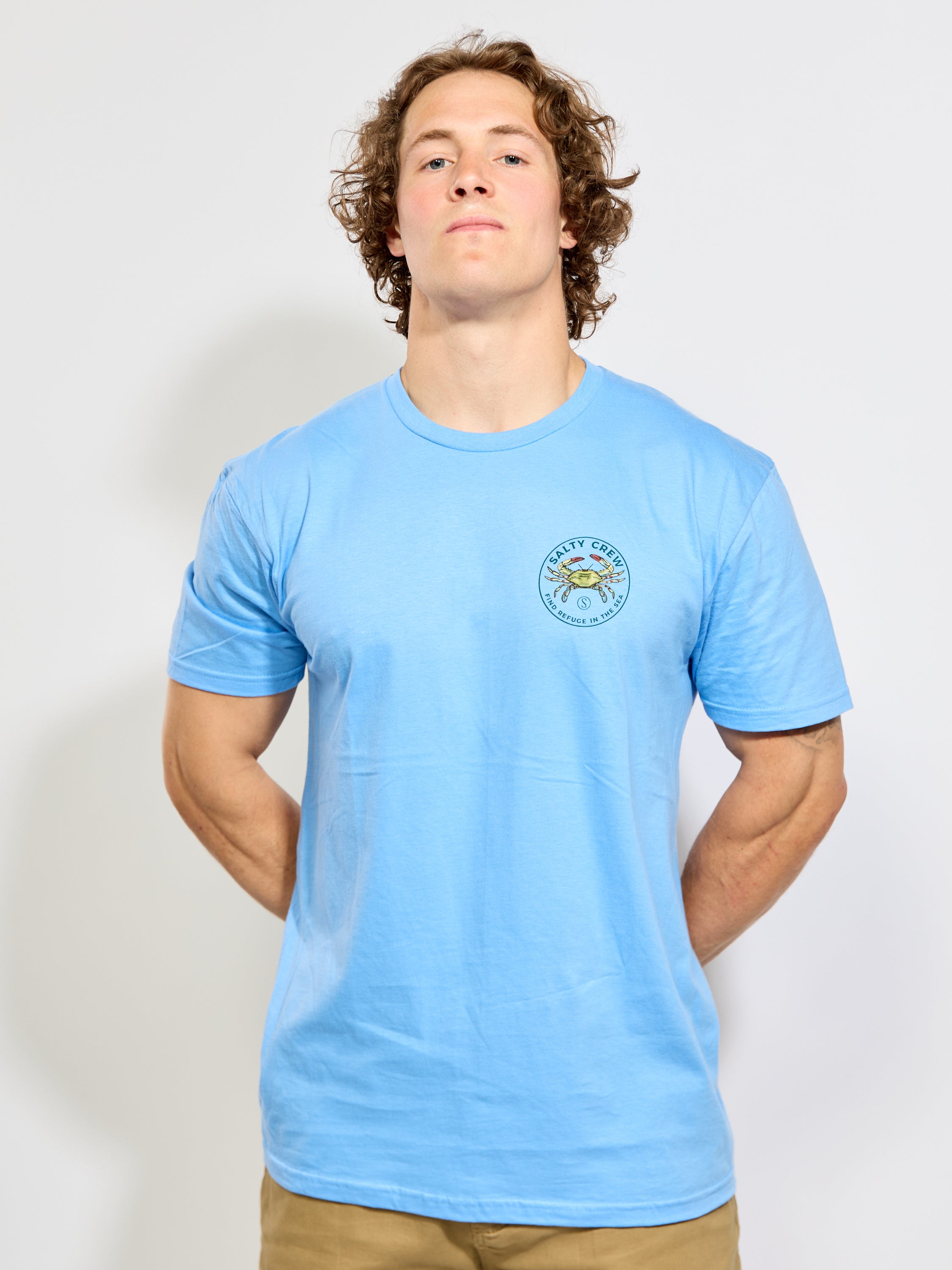 Salty Crew Blue Crabber Premium Tee