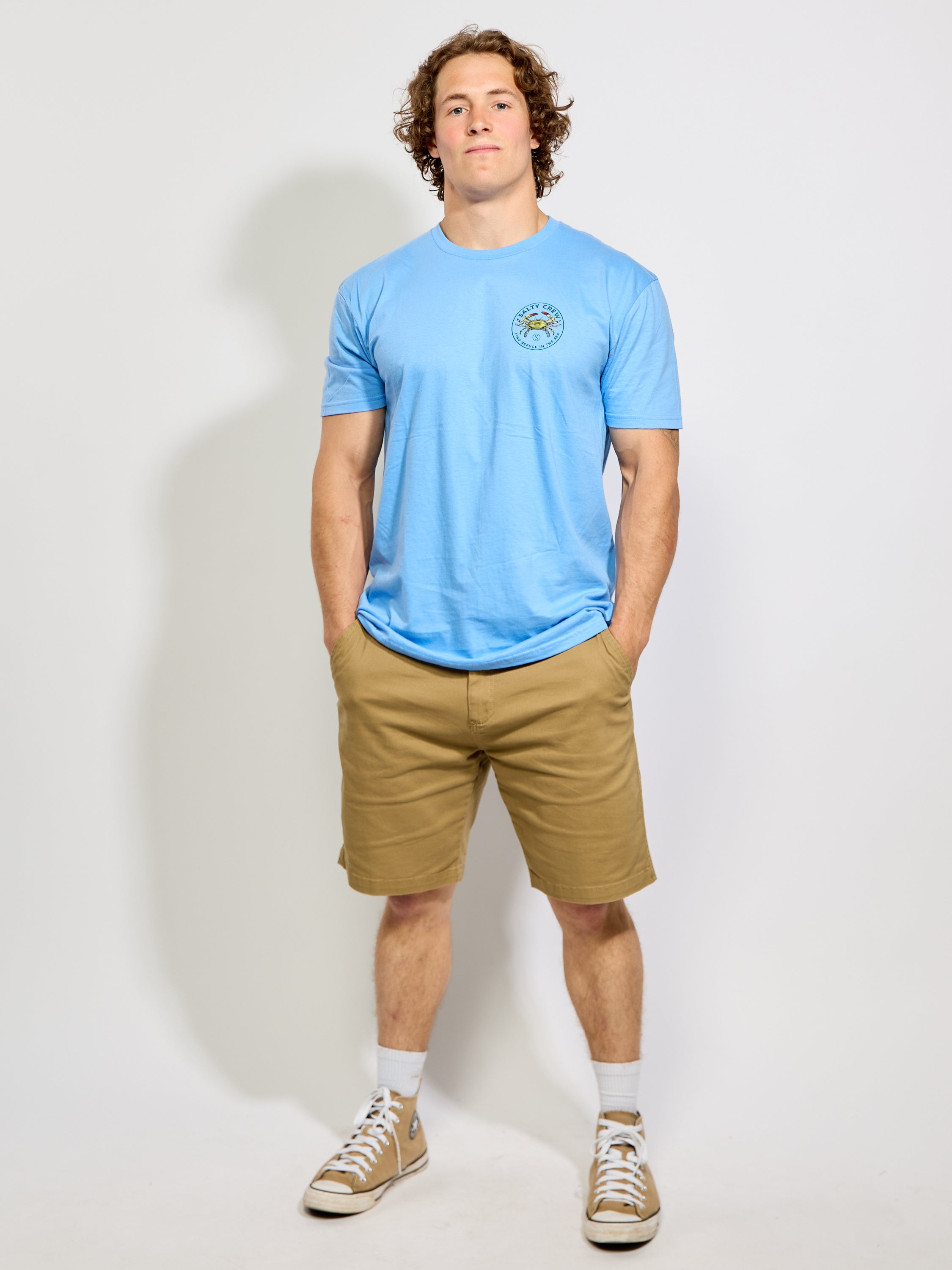 Salty Crew Blue Crabber Premium Tee