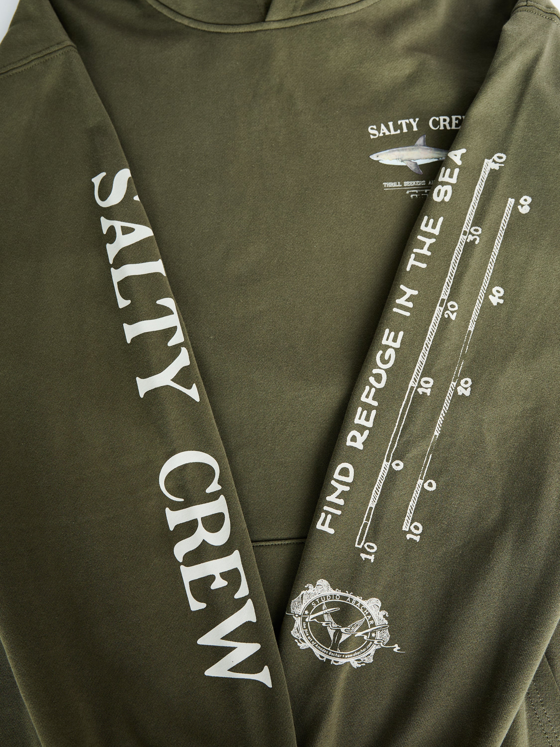 Salty Crew Bruce Hooded Fleece