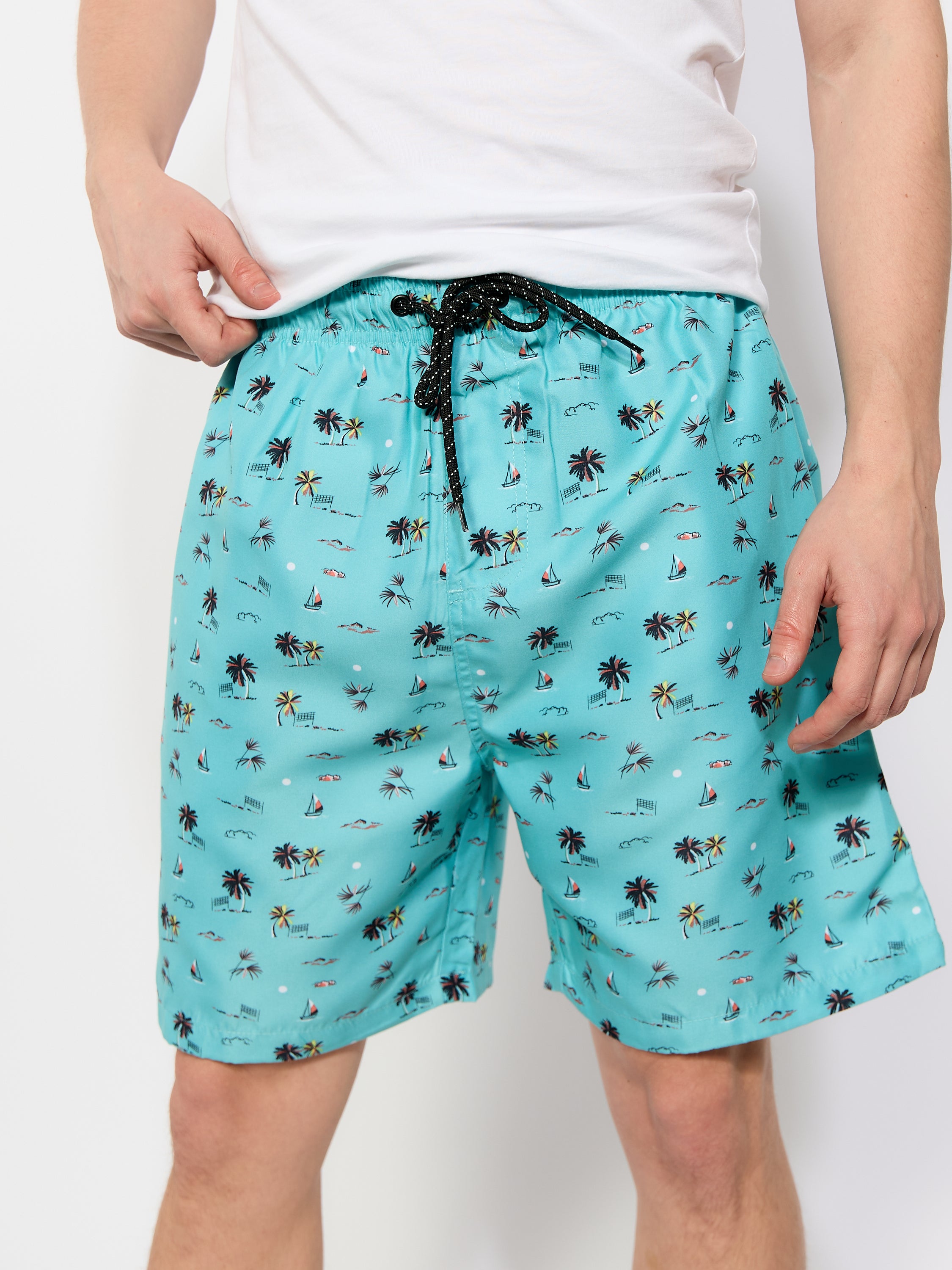 Perry Printed Swim Shorts