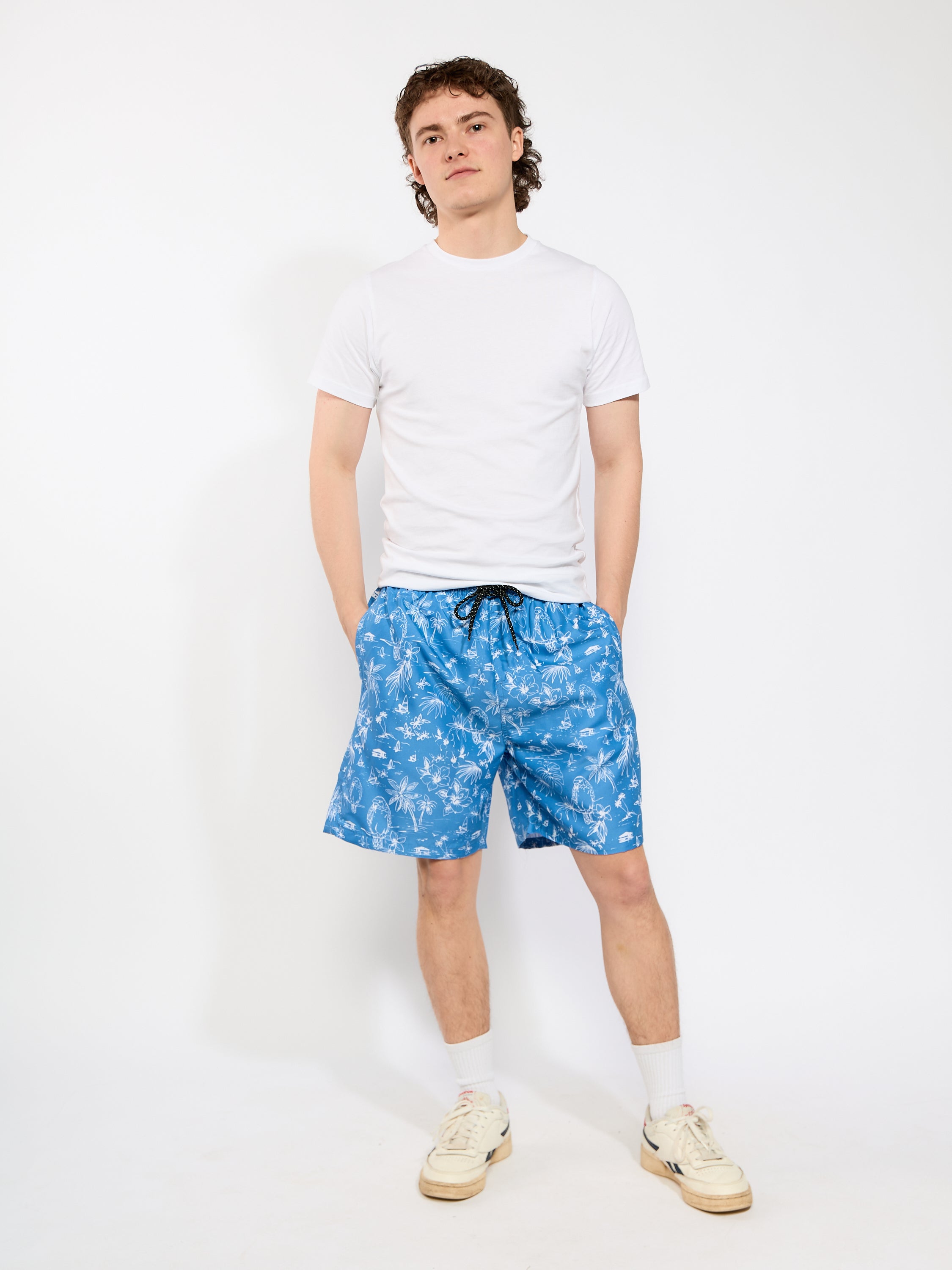 Perry Printed Swim Shorts