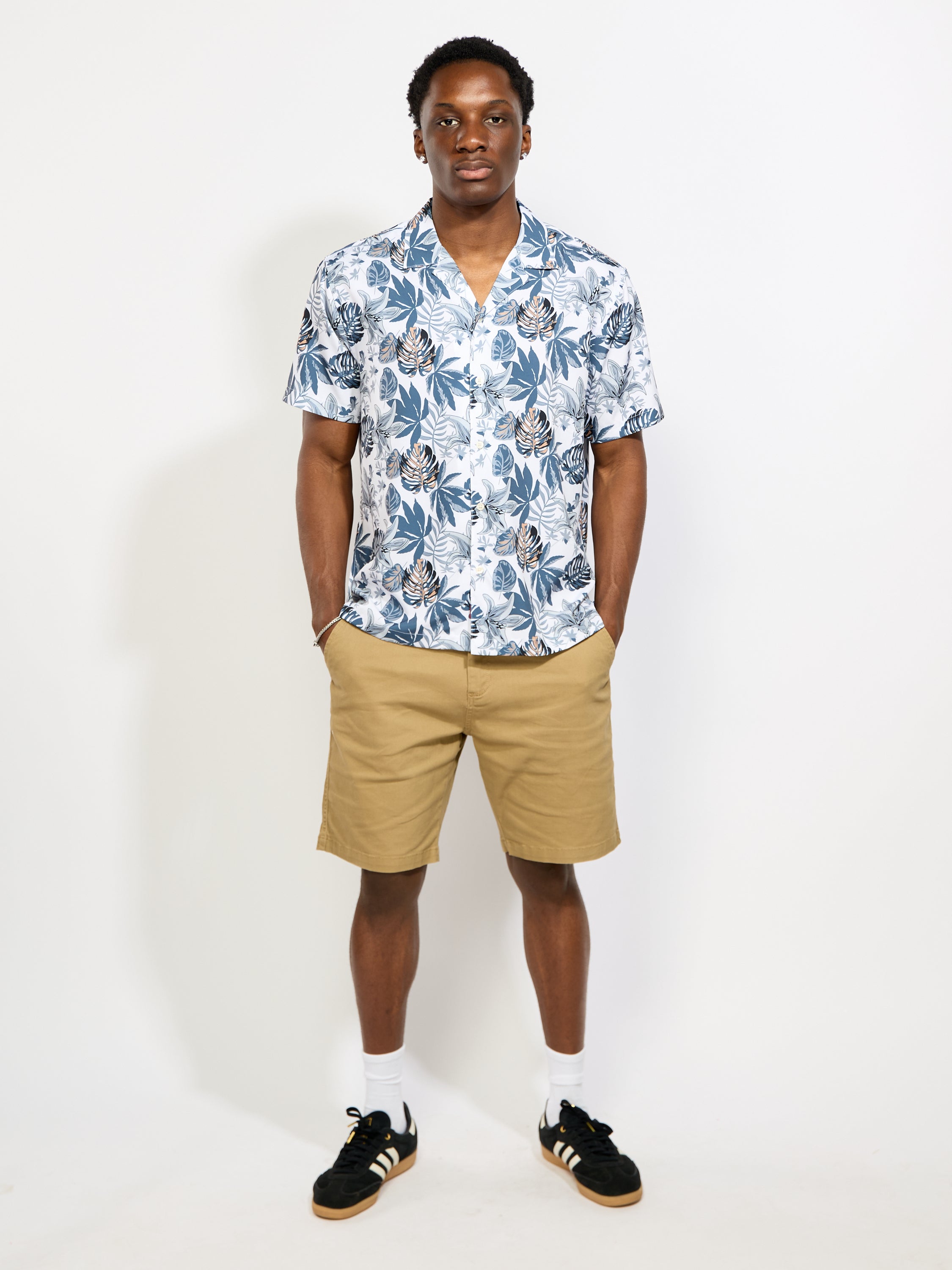 Tropical Woven Short Sleeve Shirt