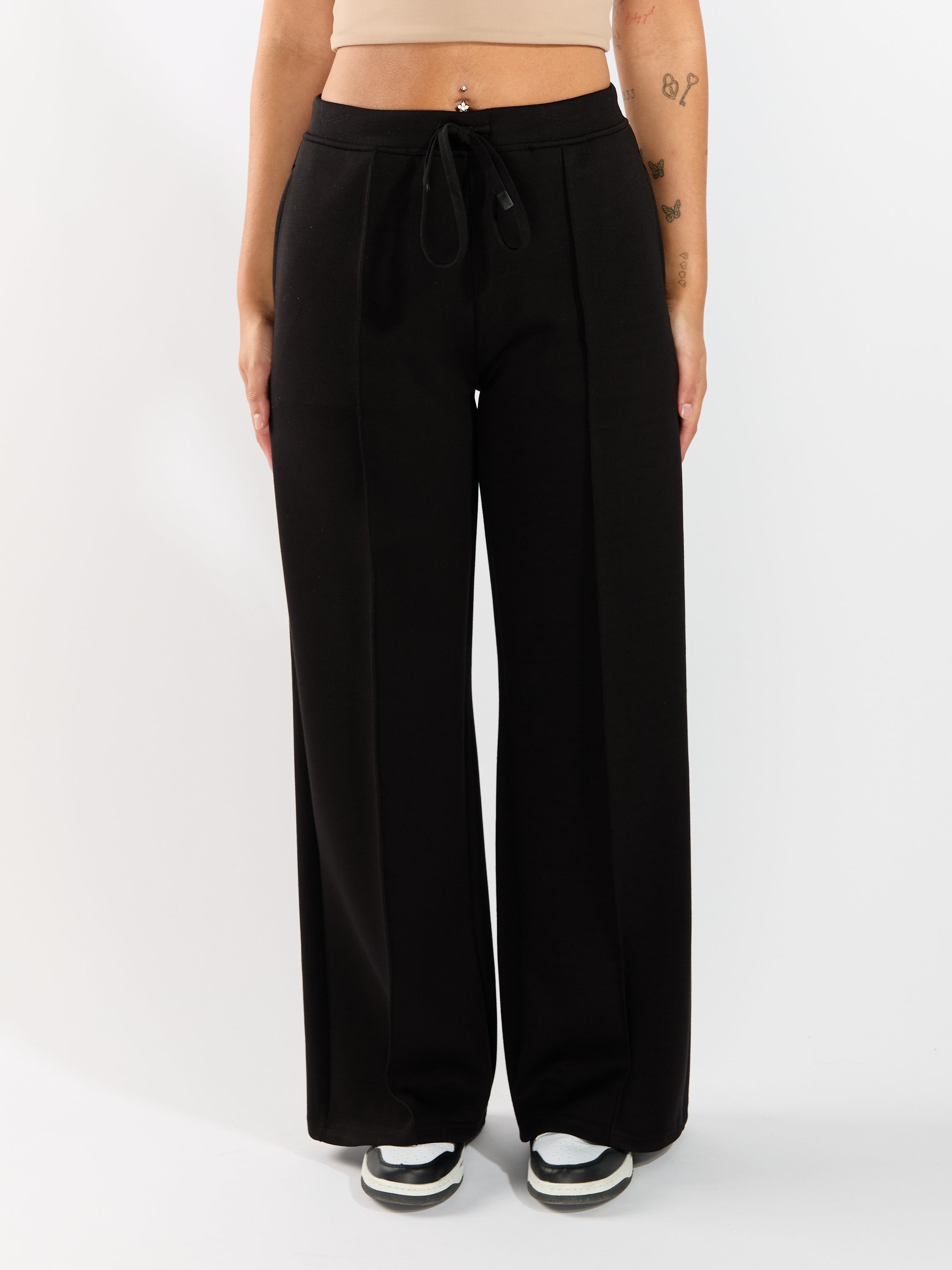 Prida Scuba Wide-Leg Pants