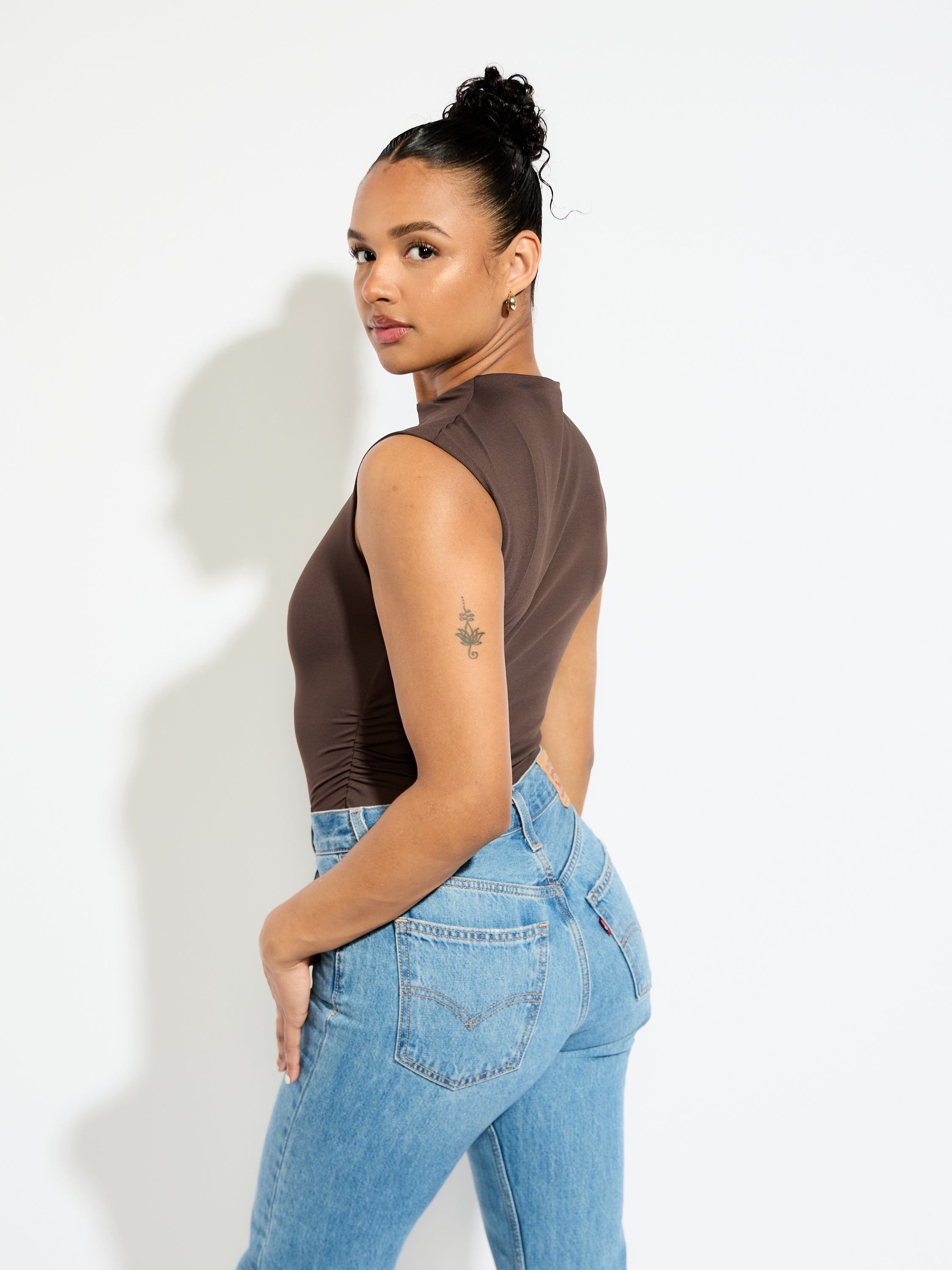 Second Skin Yve Ruched Bodysuit