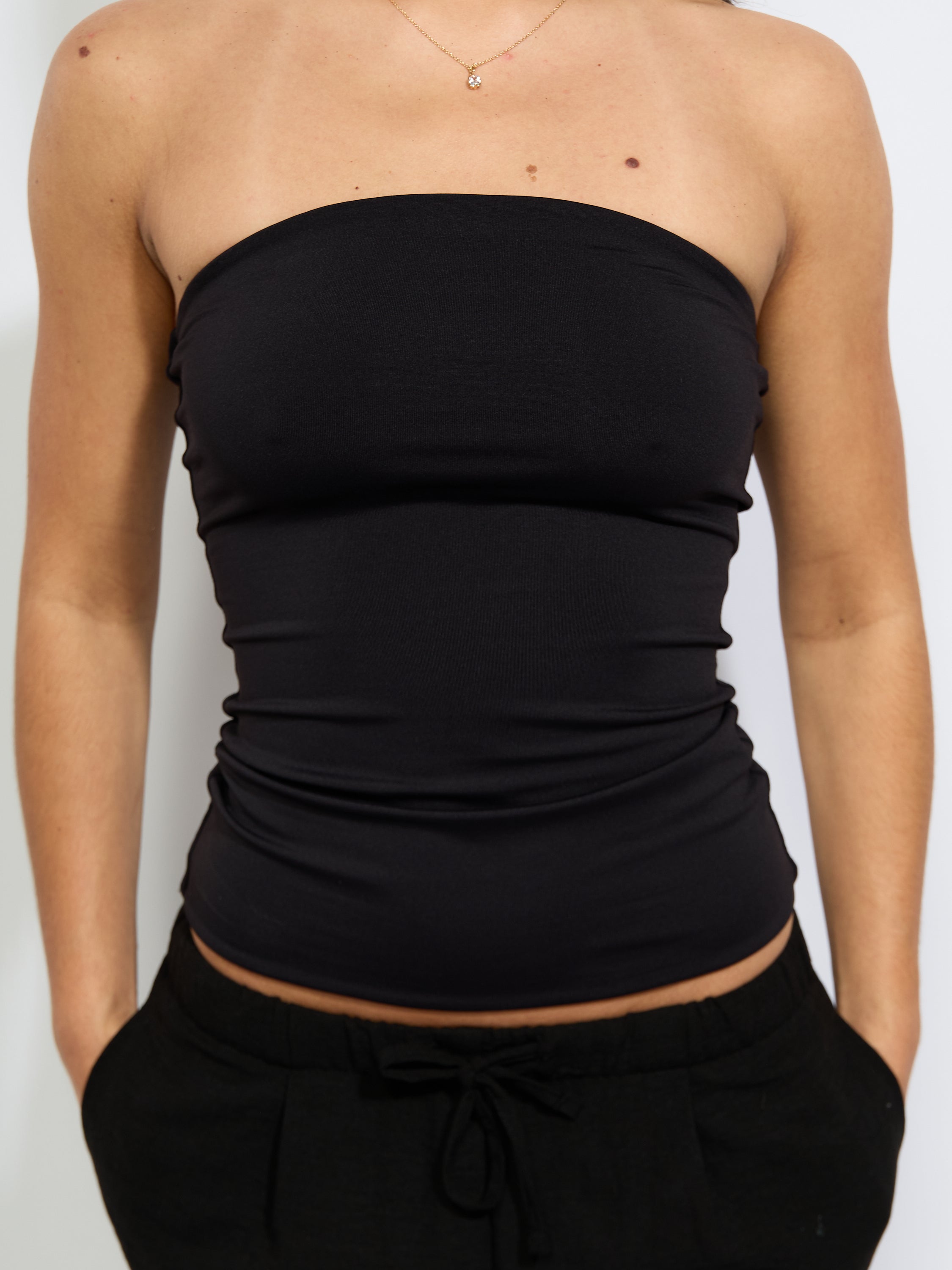 Second Skin Balla Strapless Long Tube Top