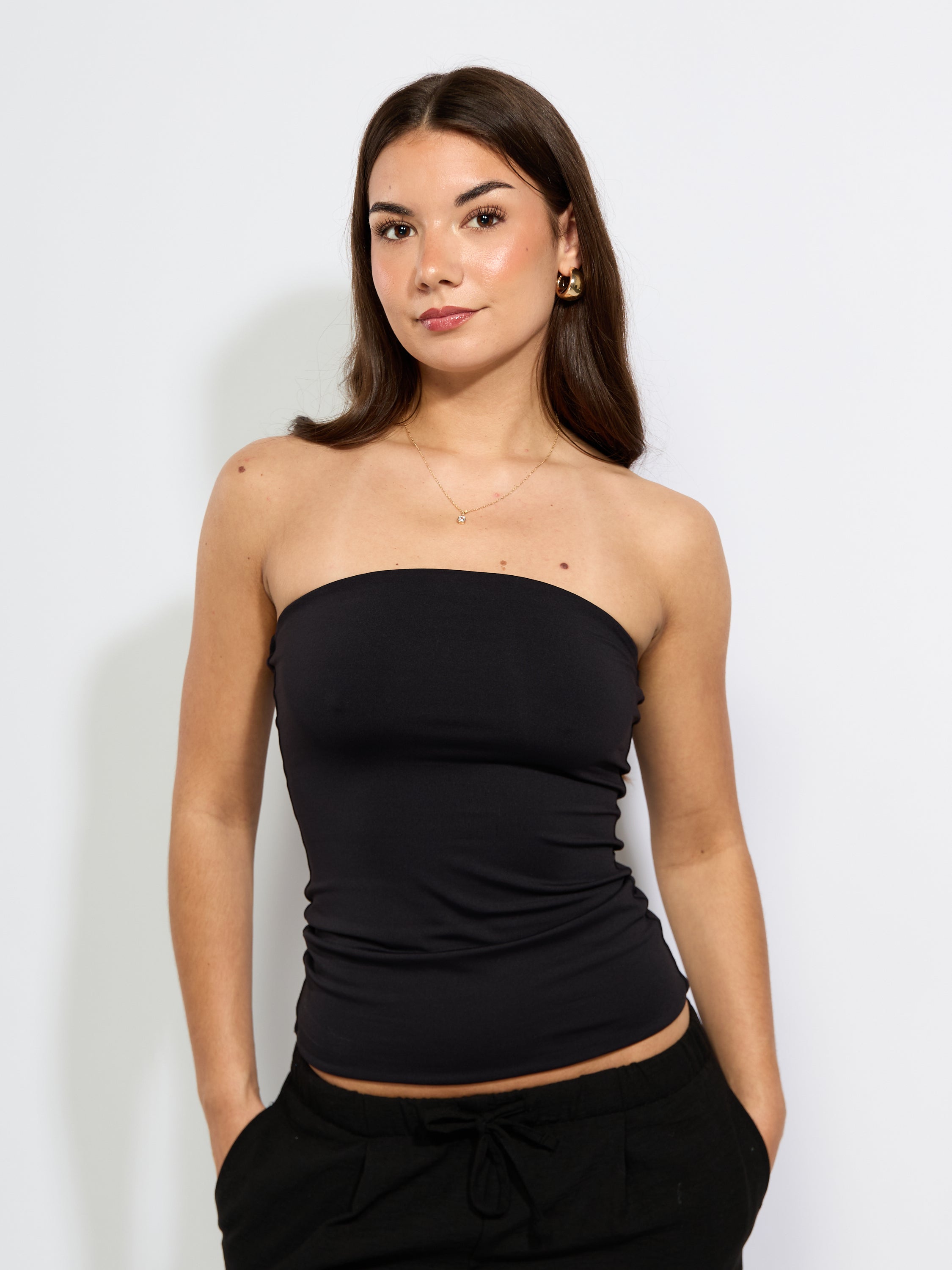 Second Skin Balla Strapless Long Tube Top