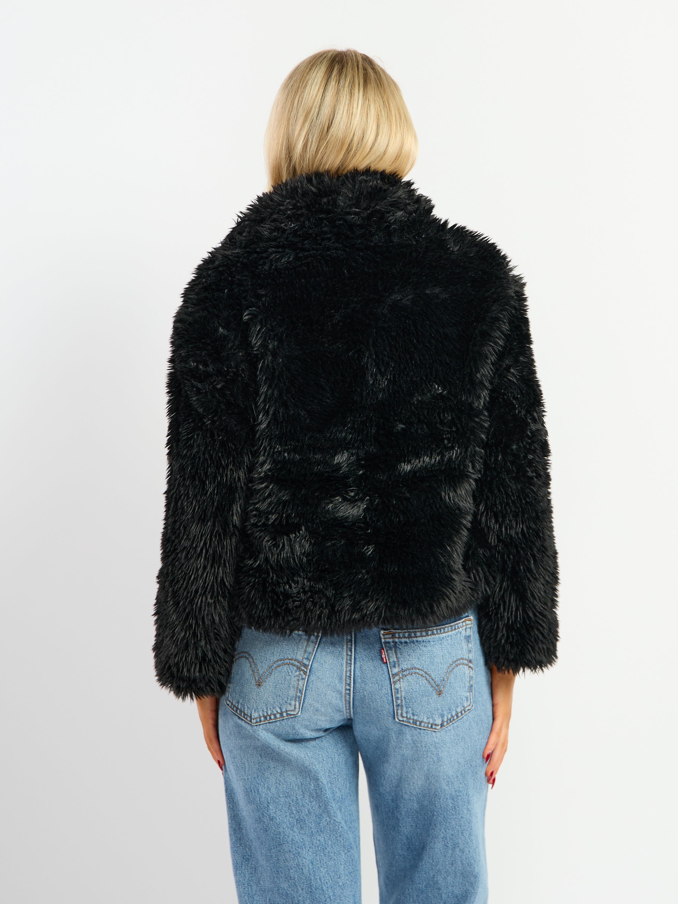 Fur Cropped Coat