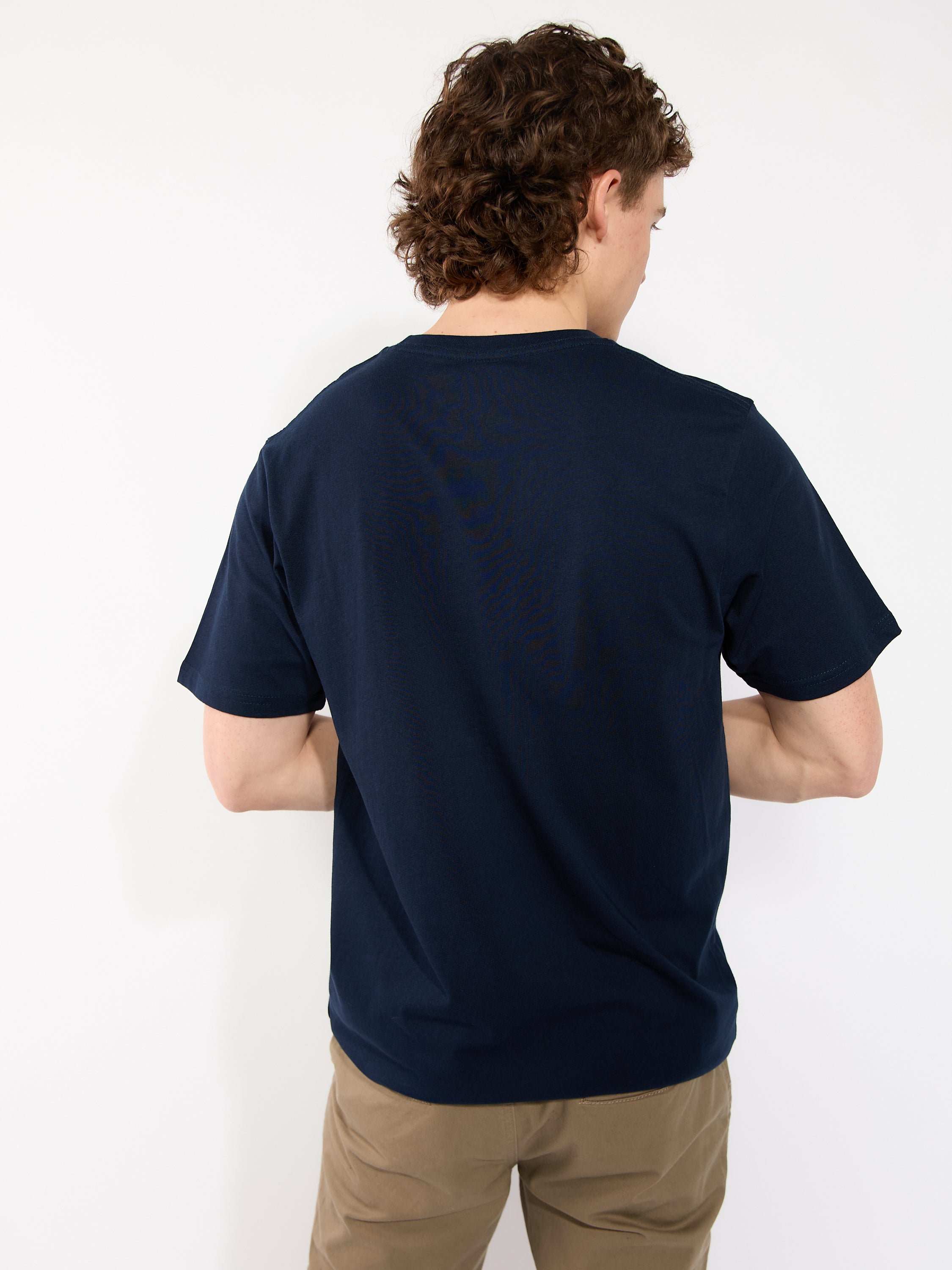 East Coast Lifestyle Distressed Anchor Logo Tee