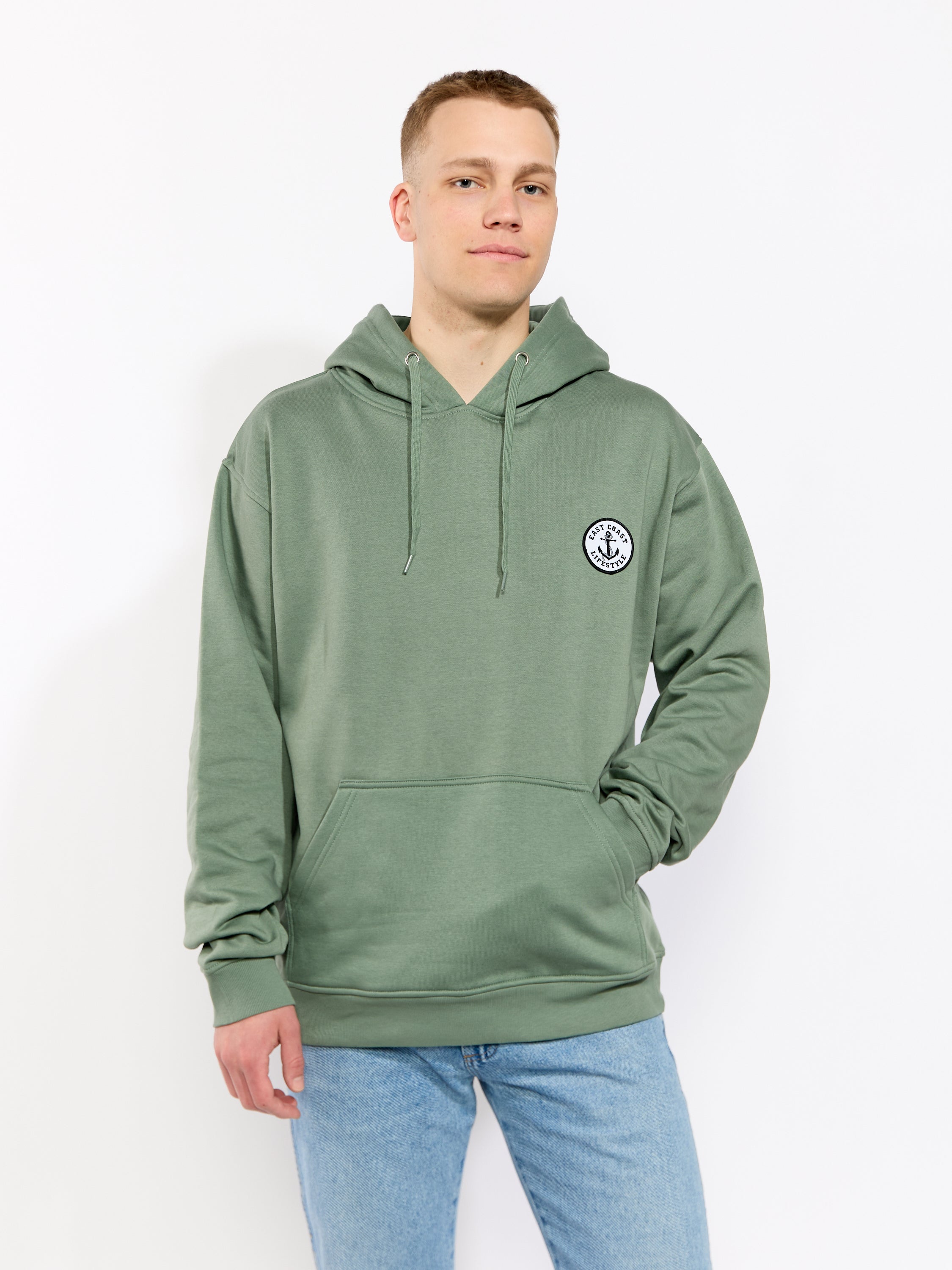 East Coast Lifestyle New Anchor Patch Hoodie