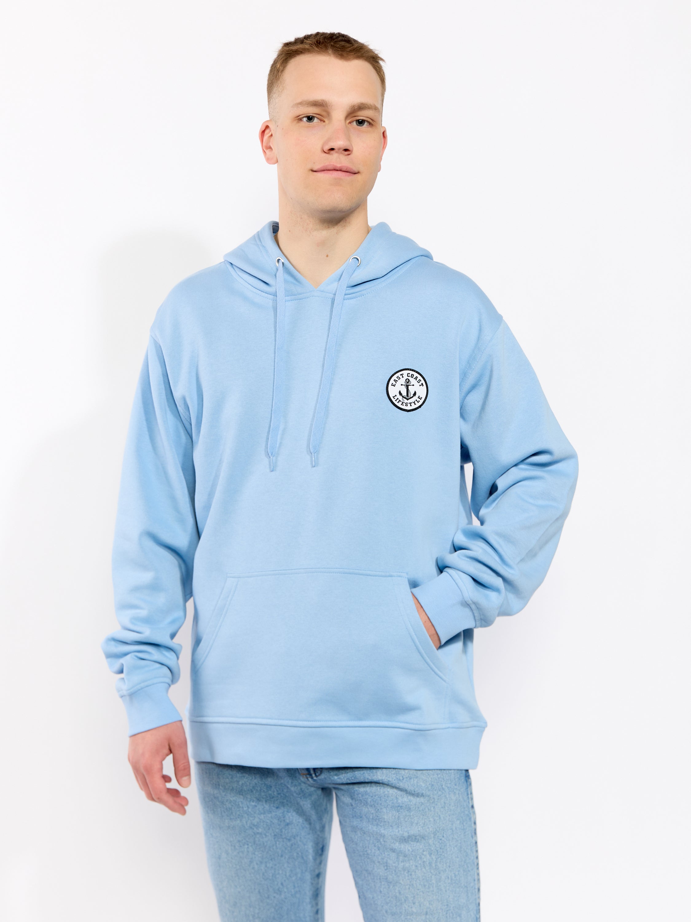 East Coast Lifestyle New Anchor Patch Hoodie