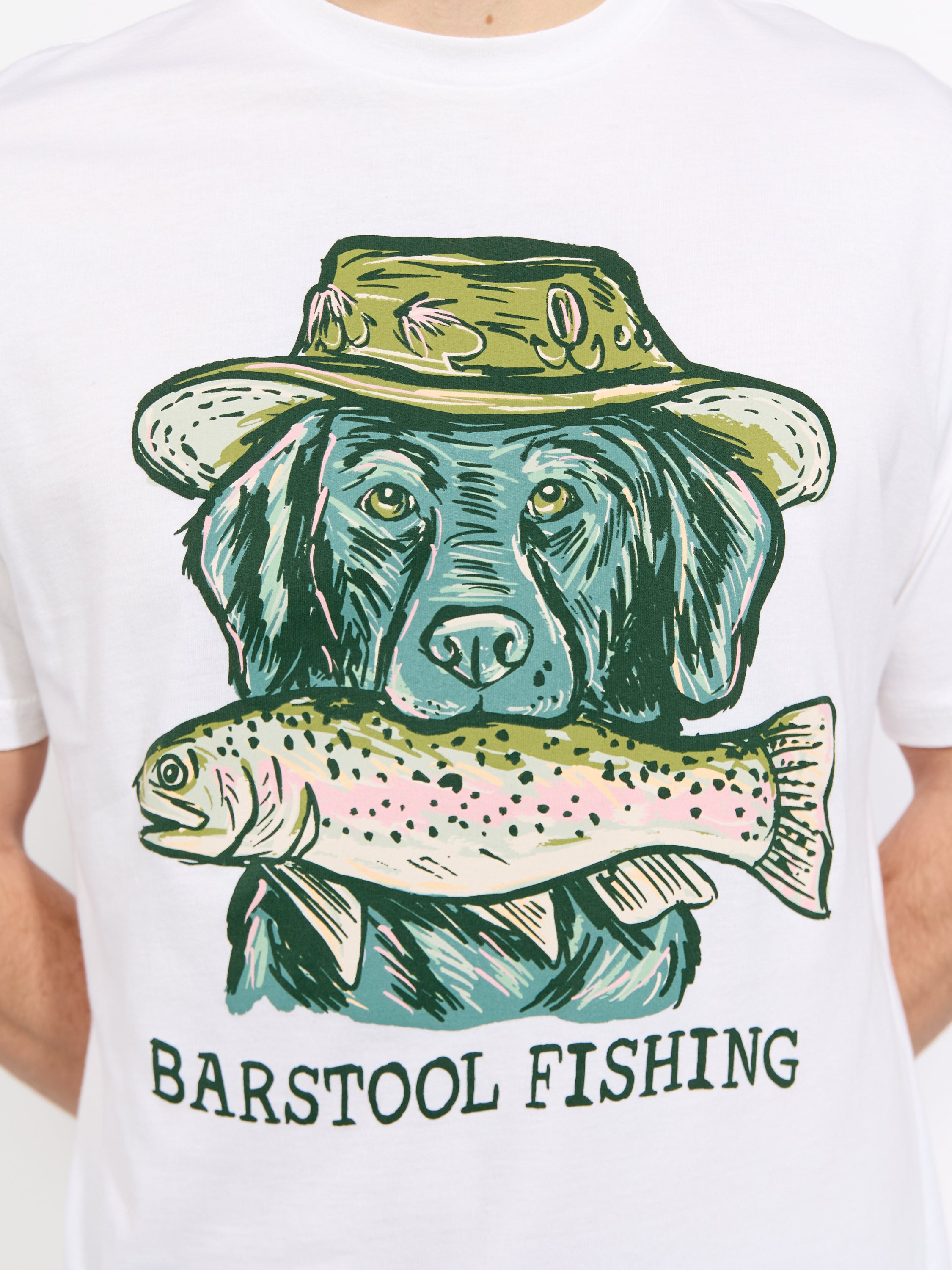 Barstool Sports Fishing Lab Tee