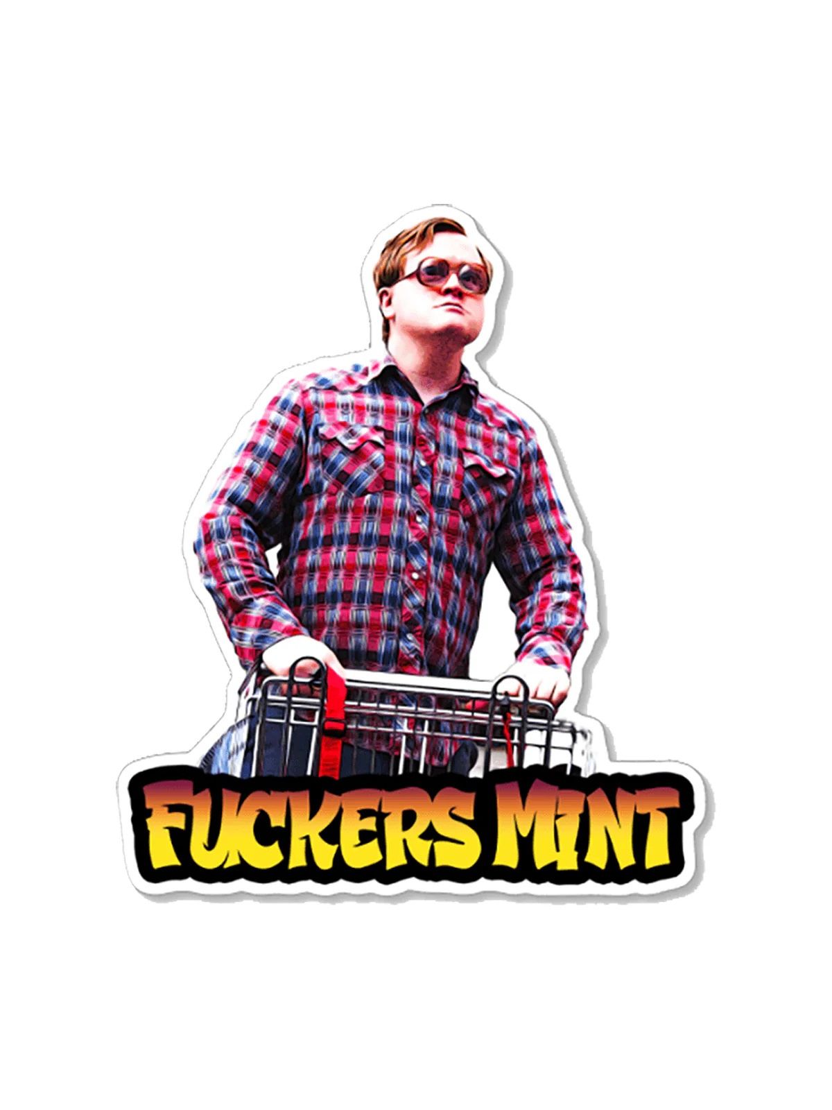 Trailer Park Boys Bubbles Mint Sticker