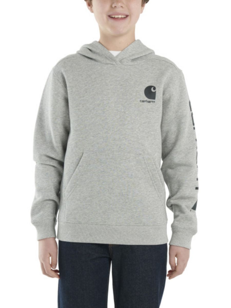 Carhartt Youth Sleeve Logo Hoodie