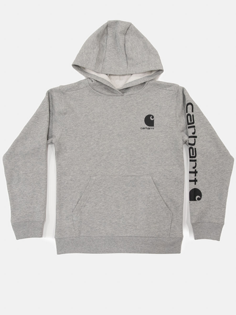Carhartt Youth Sleeve Logo Pullover Hoodie