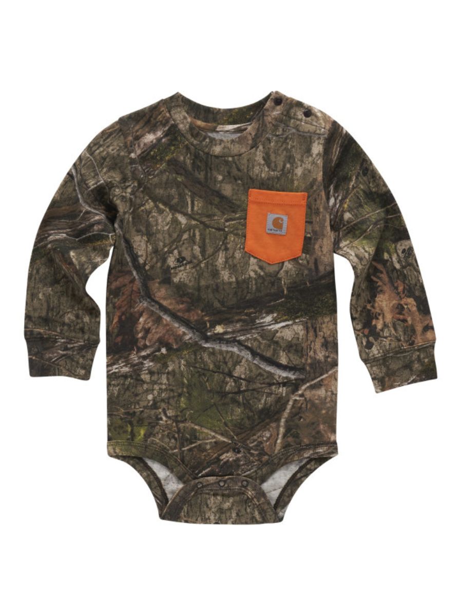 Carhartt Long Sleeve Camo Pocket Onesie