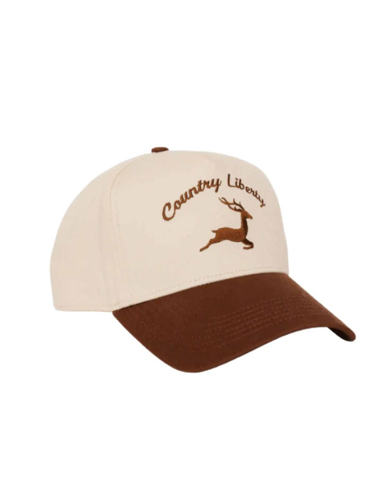 Country Liberty Deer Two Tone Hat
