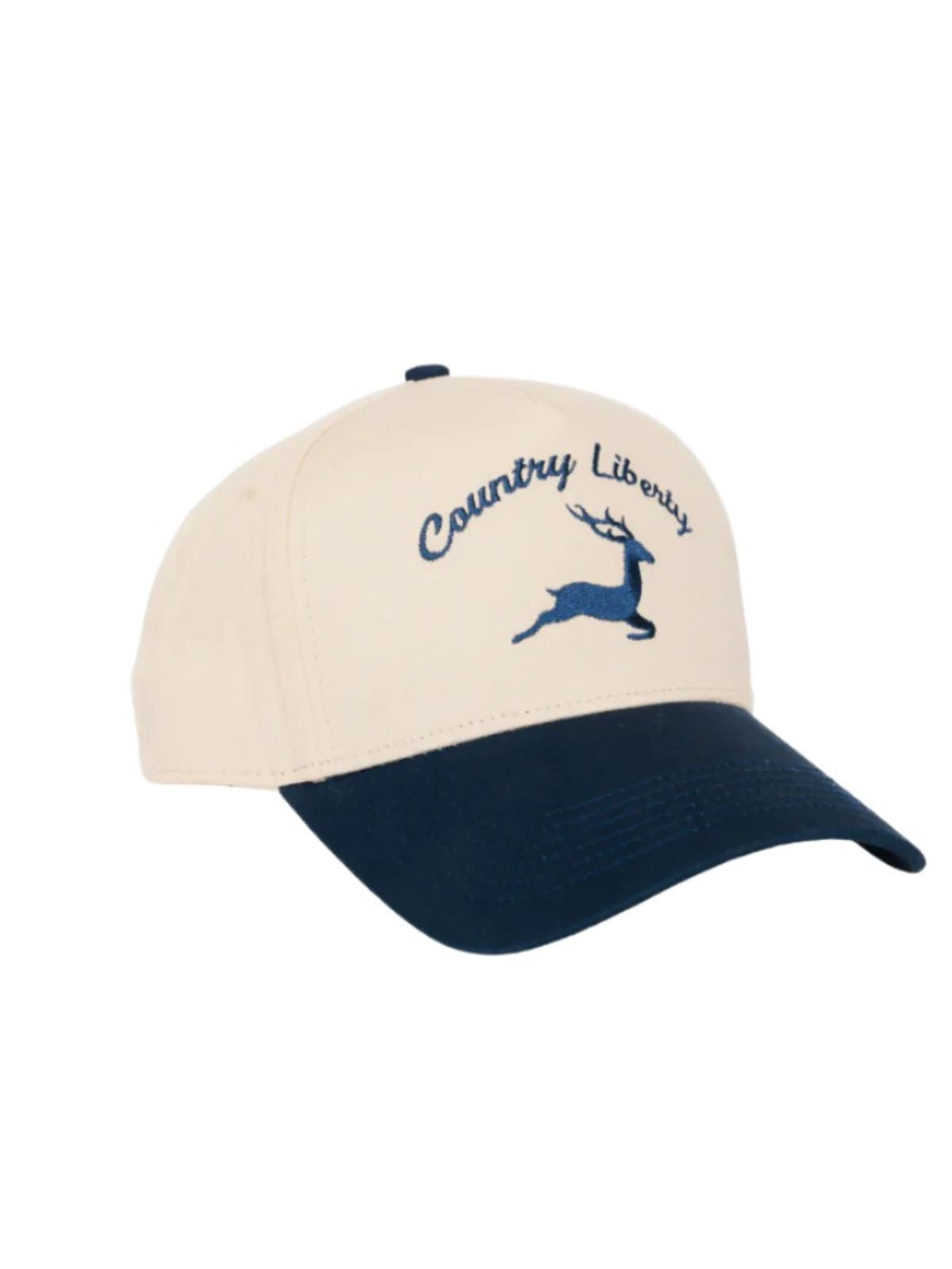 Country Liberty Deer Two Tone Hat
