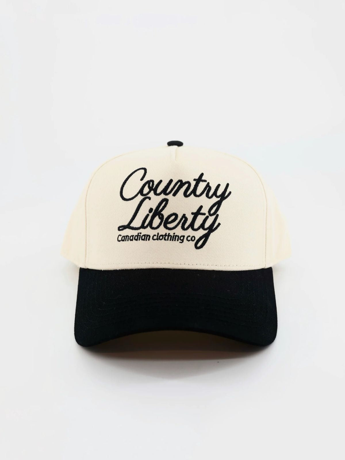 Country Liberty Embroidered Script Hat