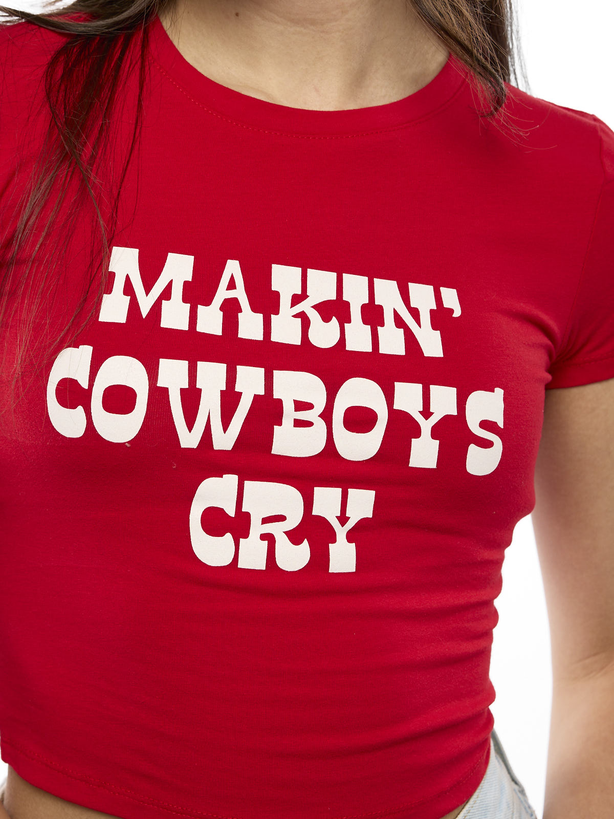 Makin' Cowboys Cry Baby Tee