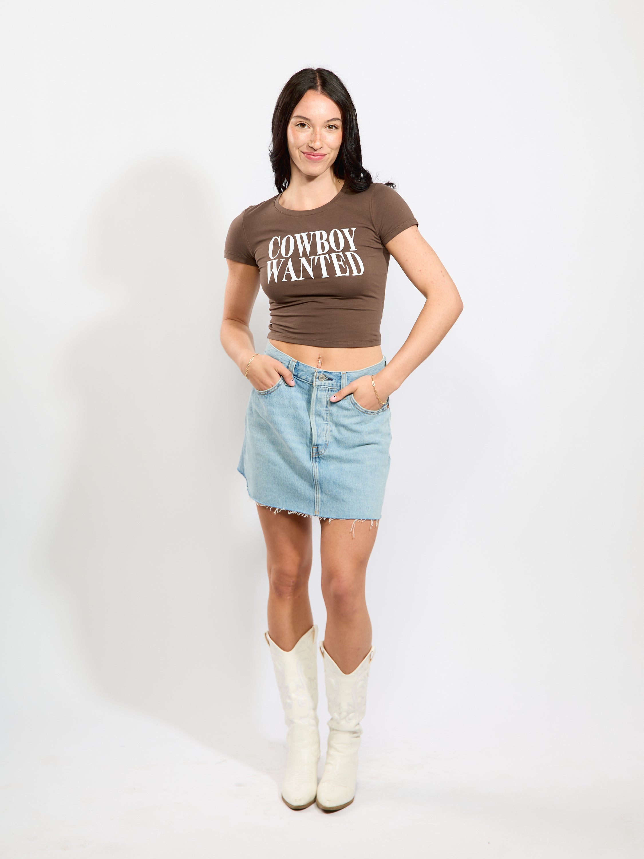 Cowboy Wanted Baby Tee