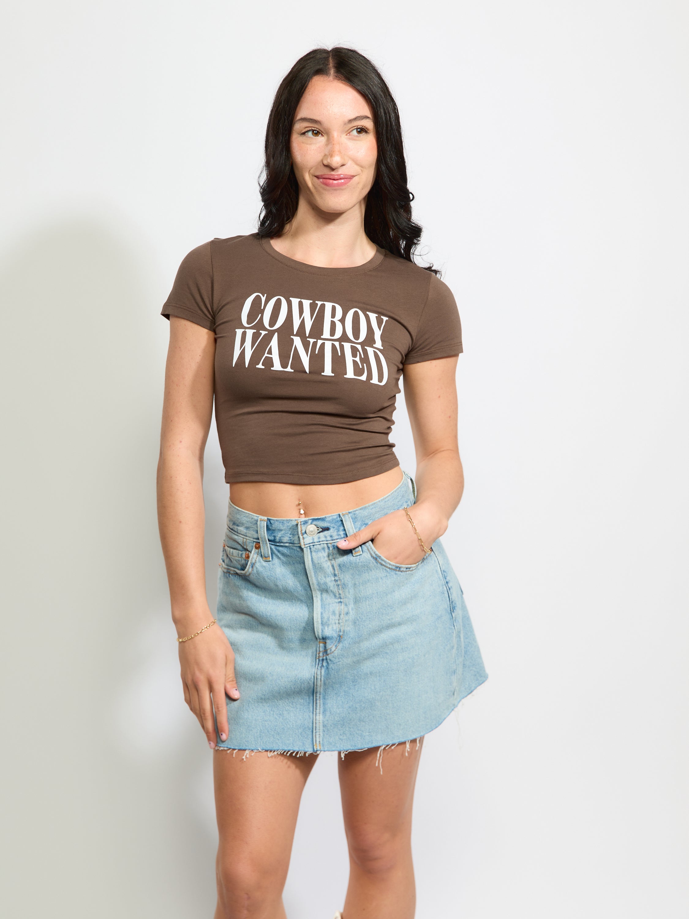 Cowboy Wanted Baby Tee
