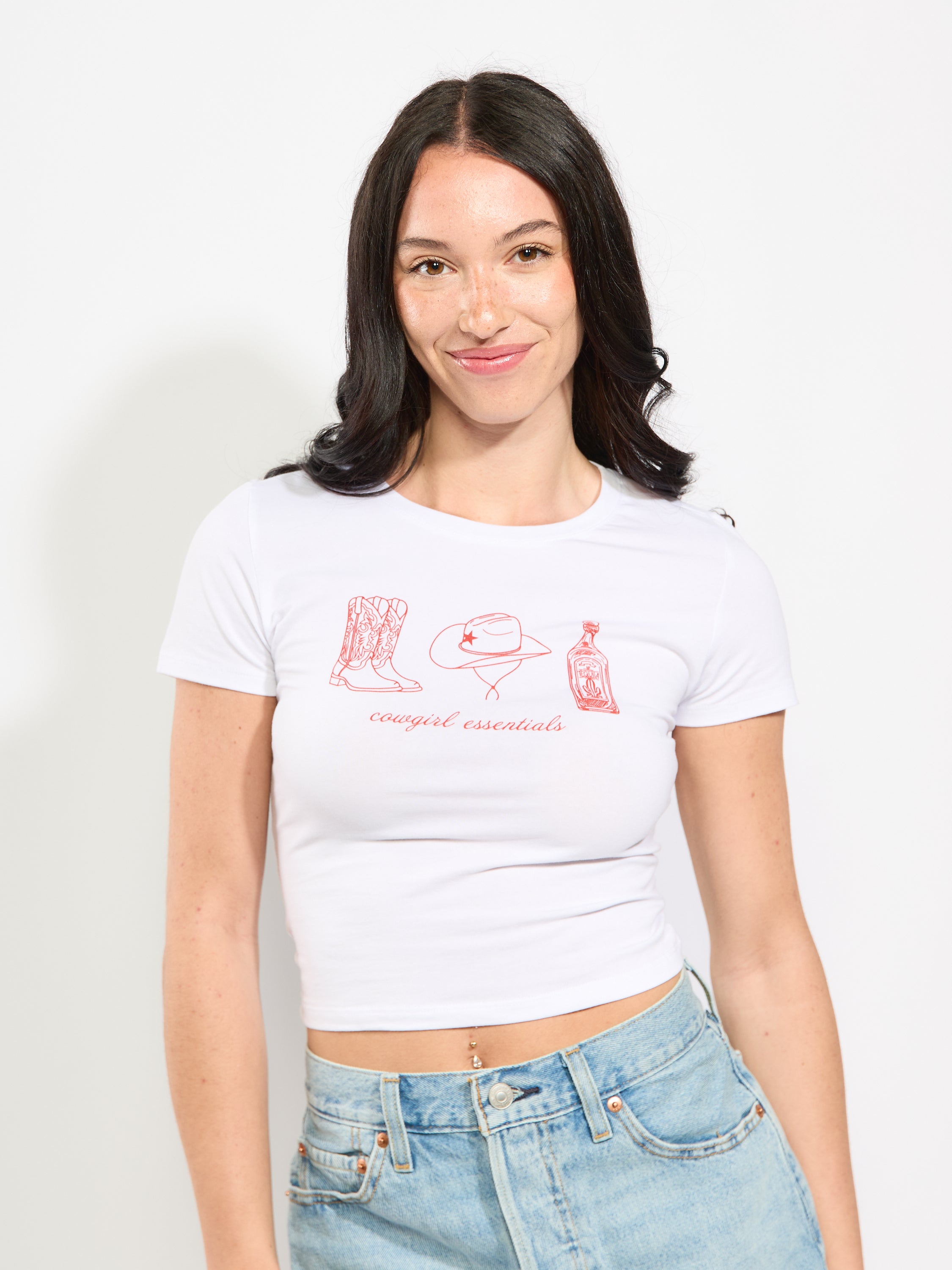 Cowgirl Essentials Baby Tee