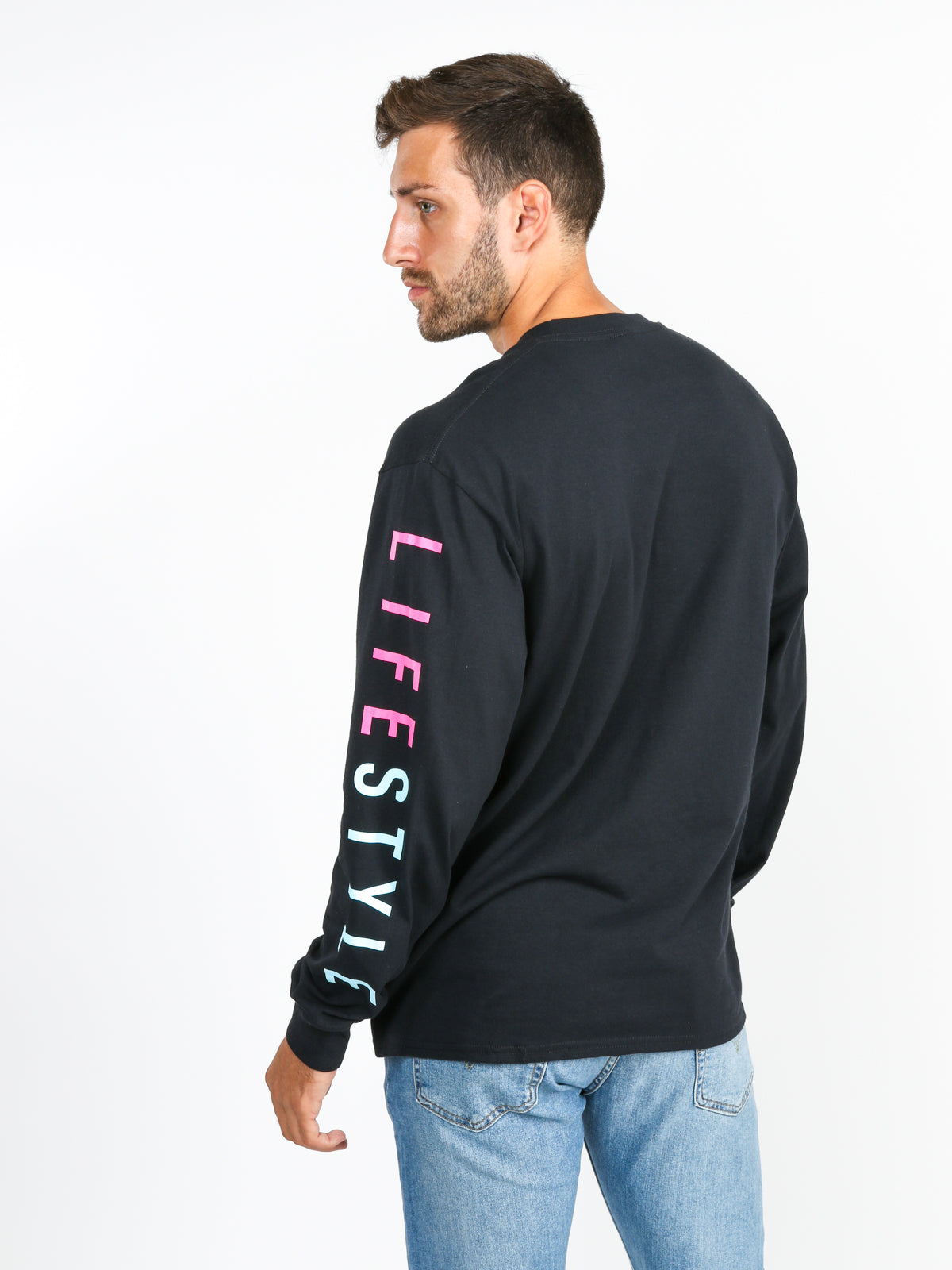 East Coast Lifestyle Anchor Crest Long Sleeve Tee