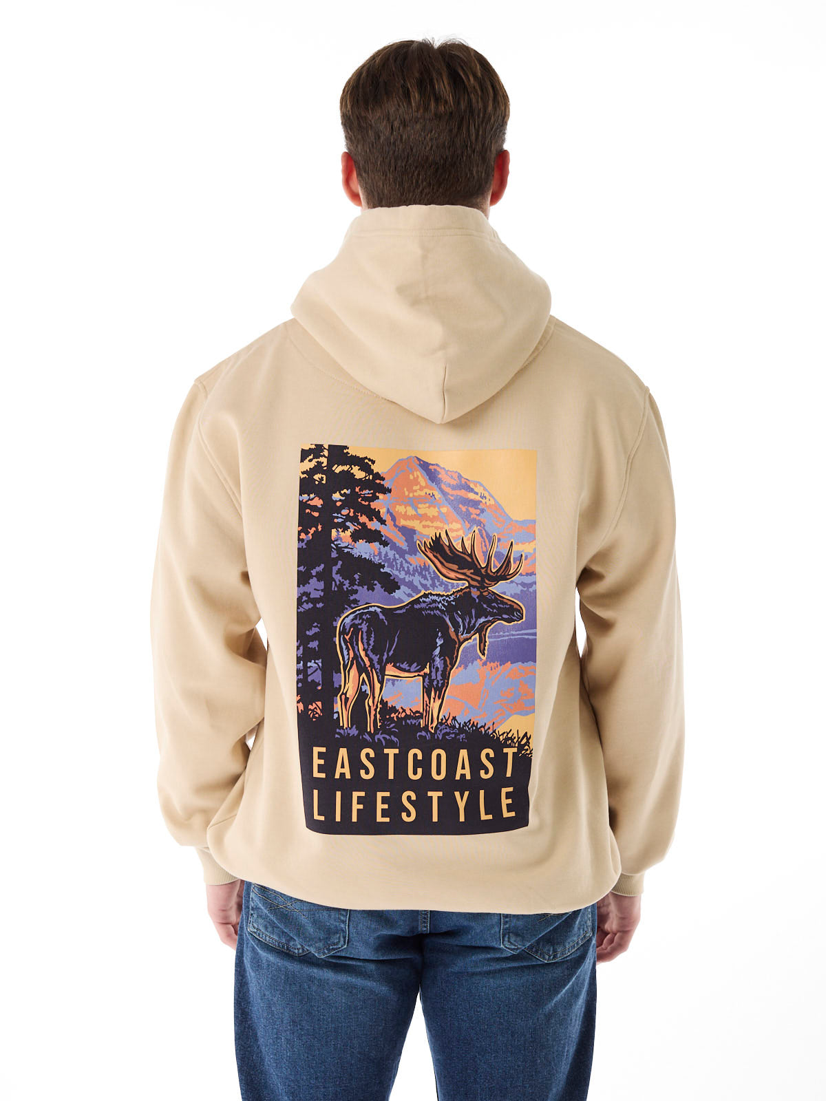East Coast Lifestyle Moose Hoodie