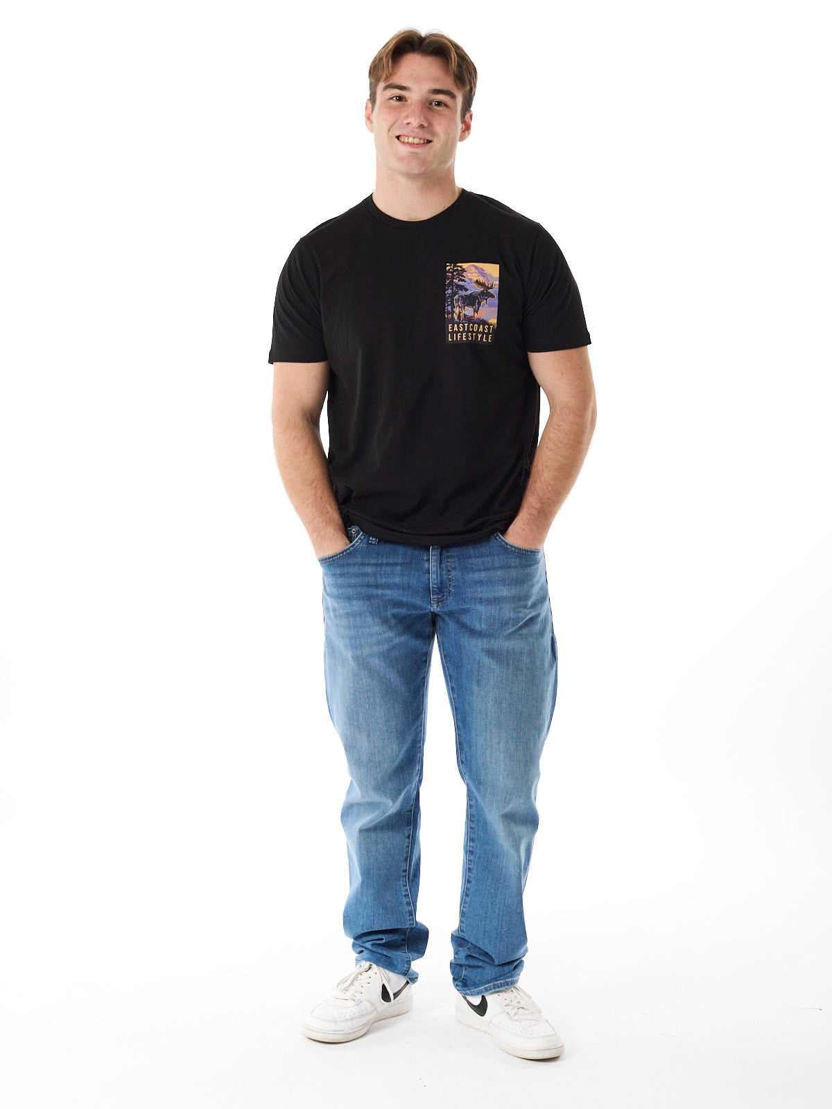 East Coast Lifestyle Moose Tee