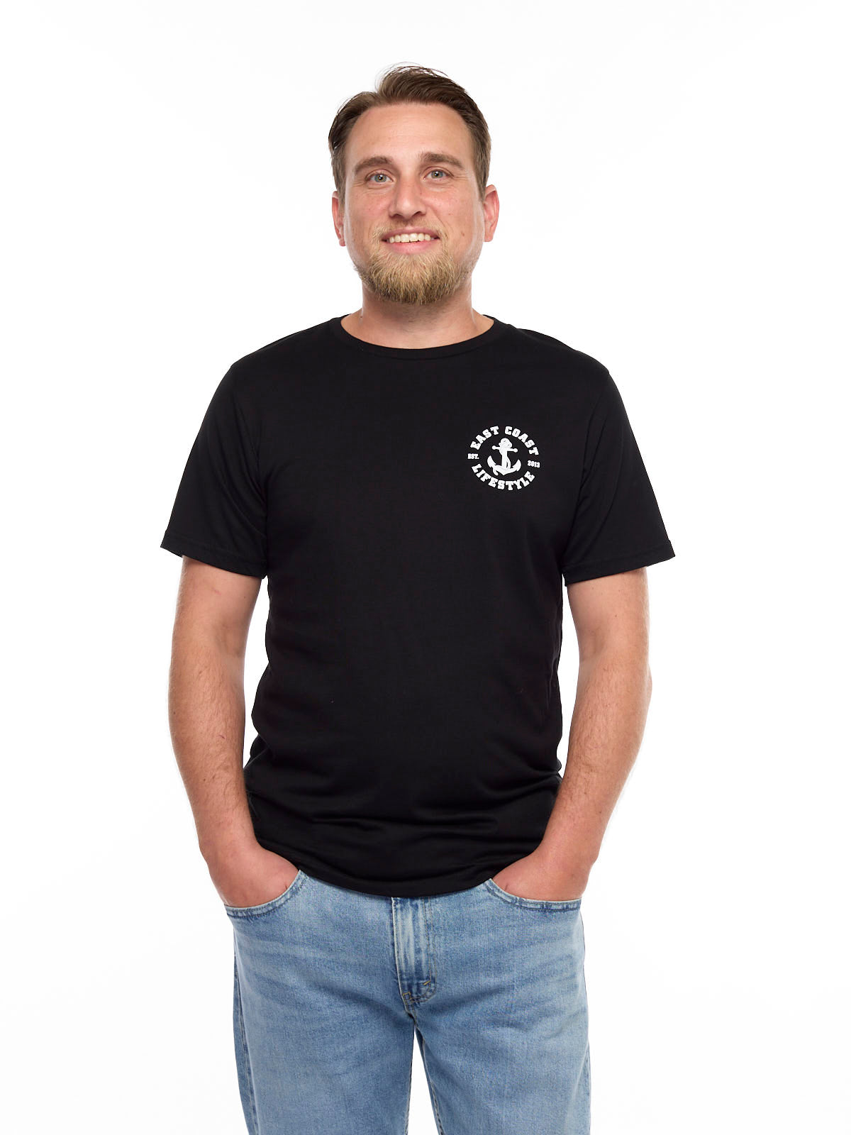 East Coast Lifestyle Small Crest Tee