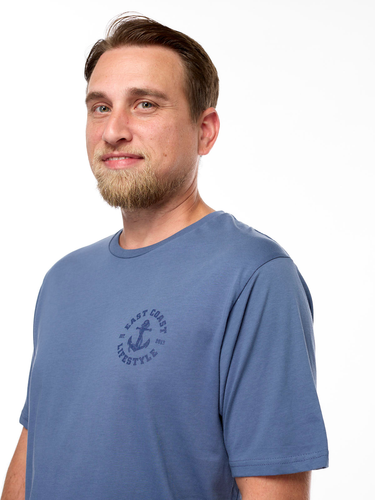 East Coast Lifestyle Small Crest Tee