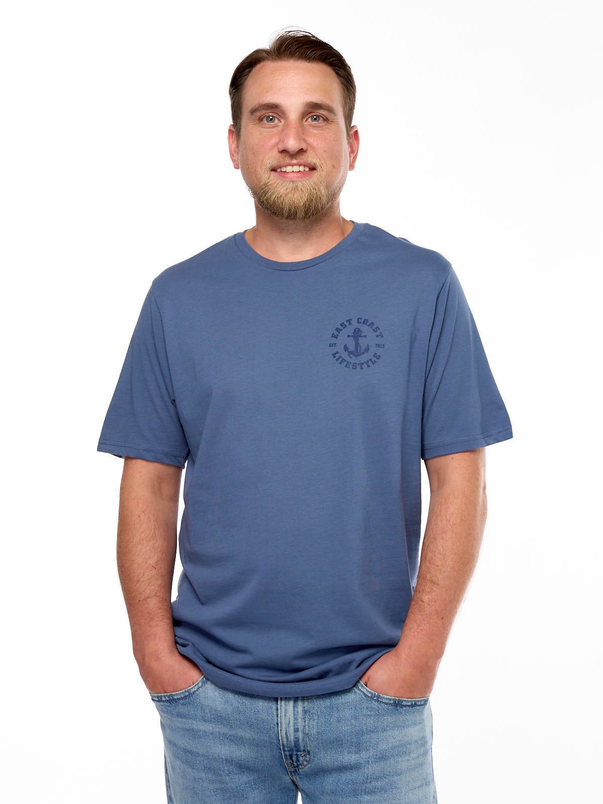 East Coast Lifestyle Small Crest Tee