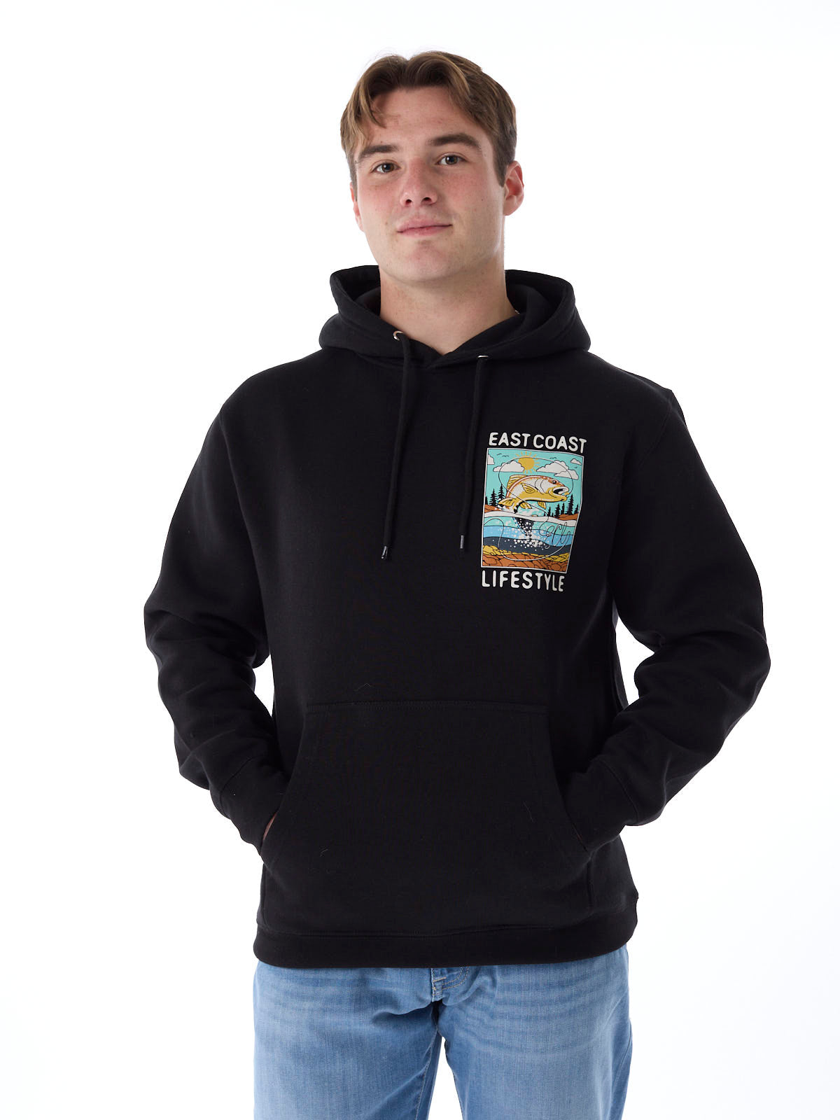 East Coast Lifestyle Fly Fishing Hoodie