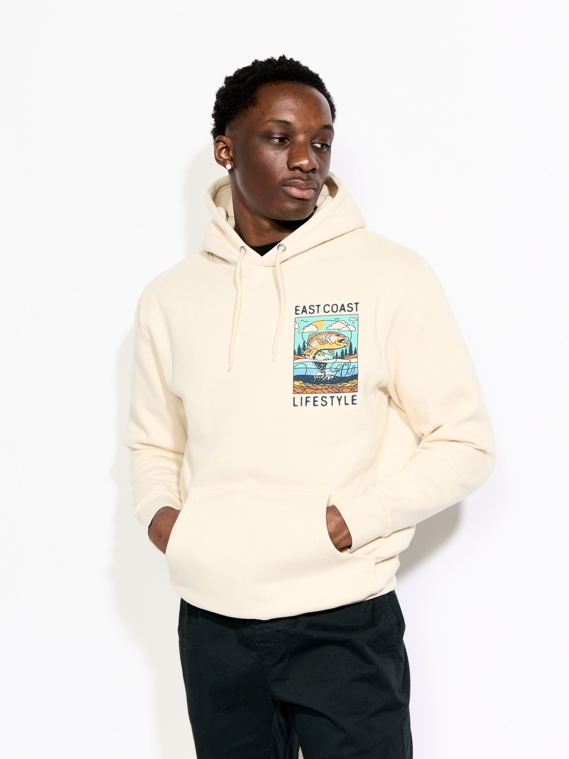 East Coast Lifestyle Fly Fishing Hoodie