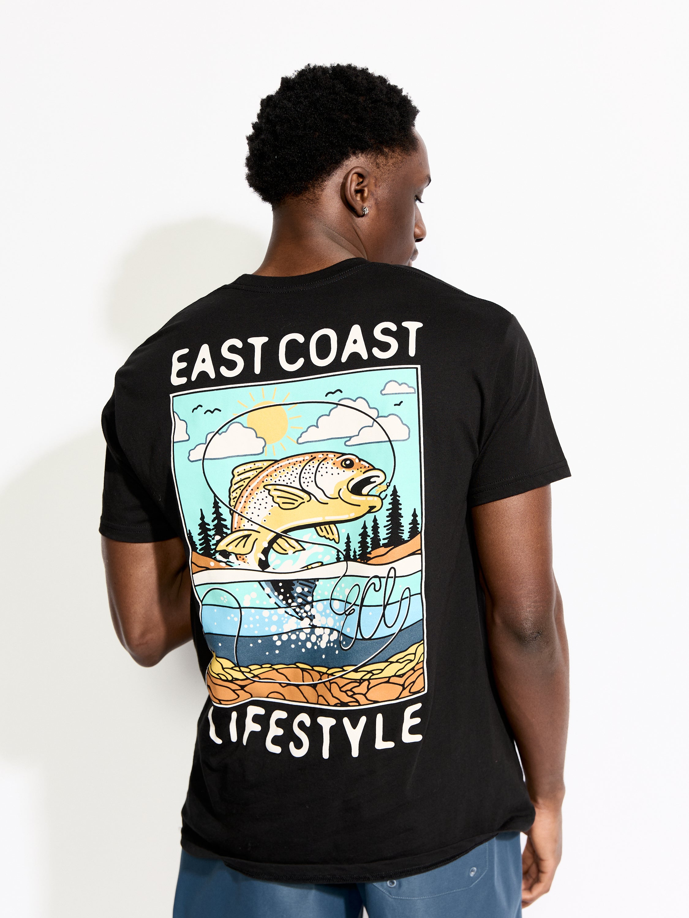 East Coast Lifestyle Fly Fishing Tee
