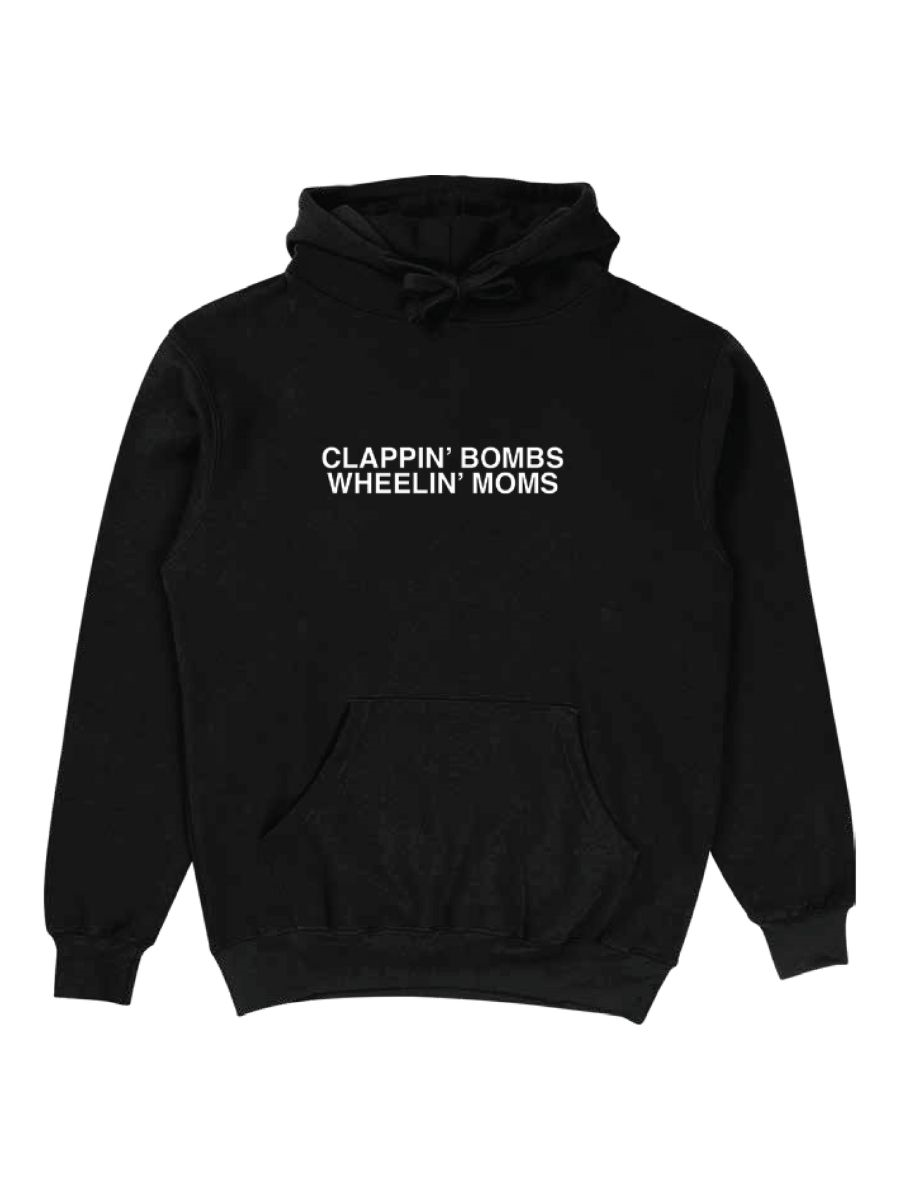Hockey Benders Clappin' Bombs Wheelin' Moms Hoodie